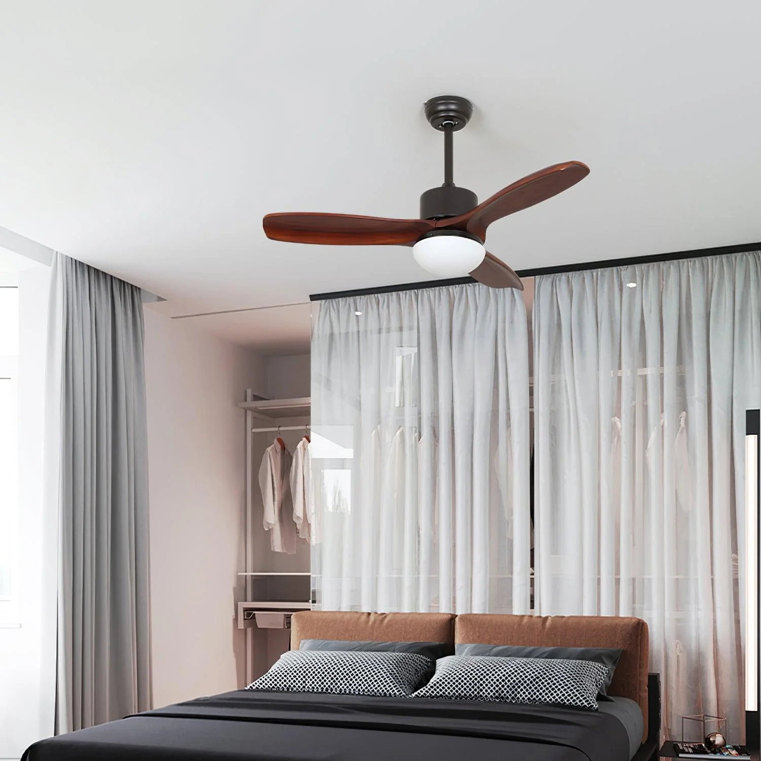 Harborough 3 Ceiling Fan Light - Image 4