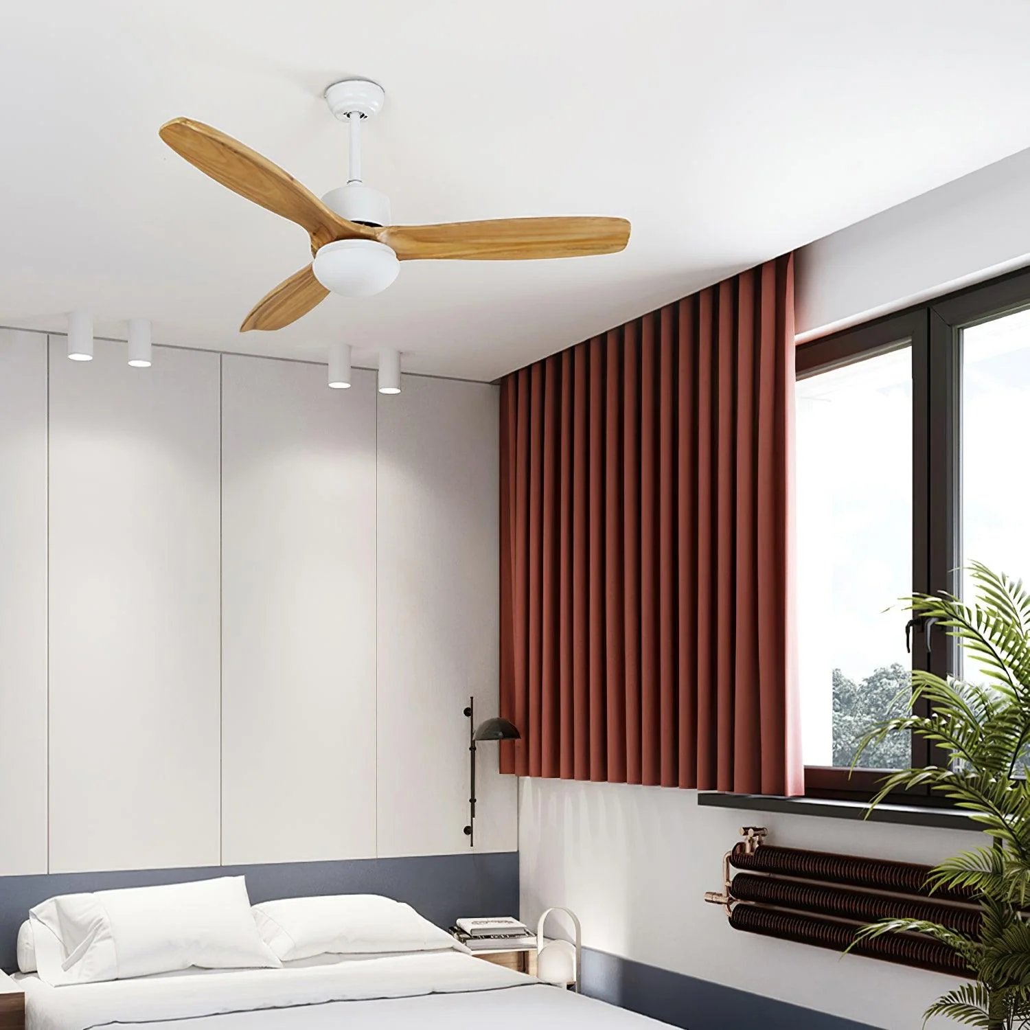 Harborough 3 Ceiling Fan Light - Image 6