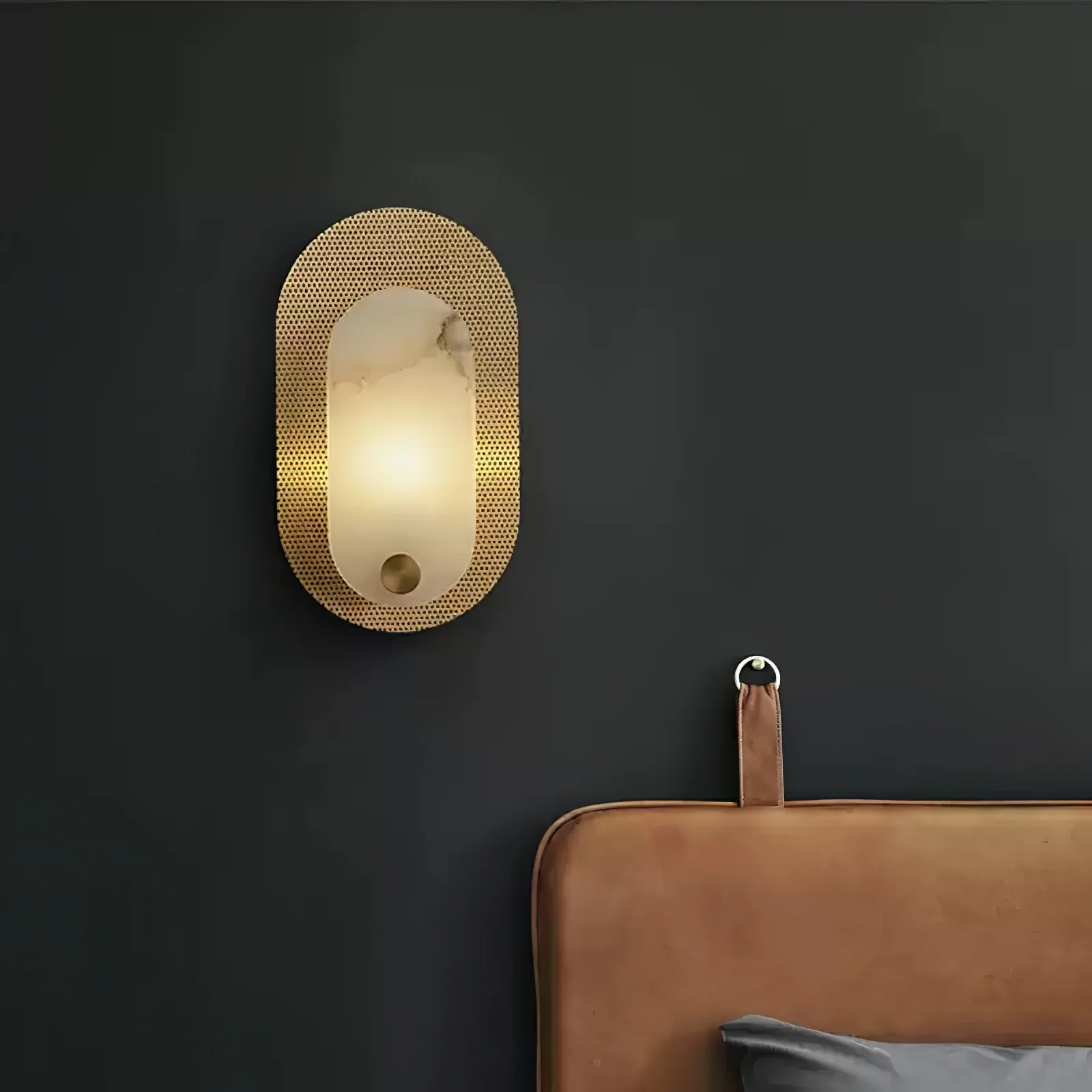 Harlan Alabaster Wall Light - Image 2