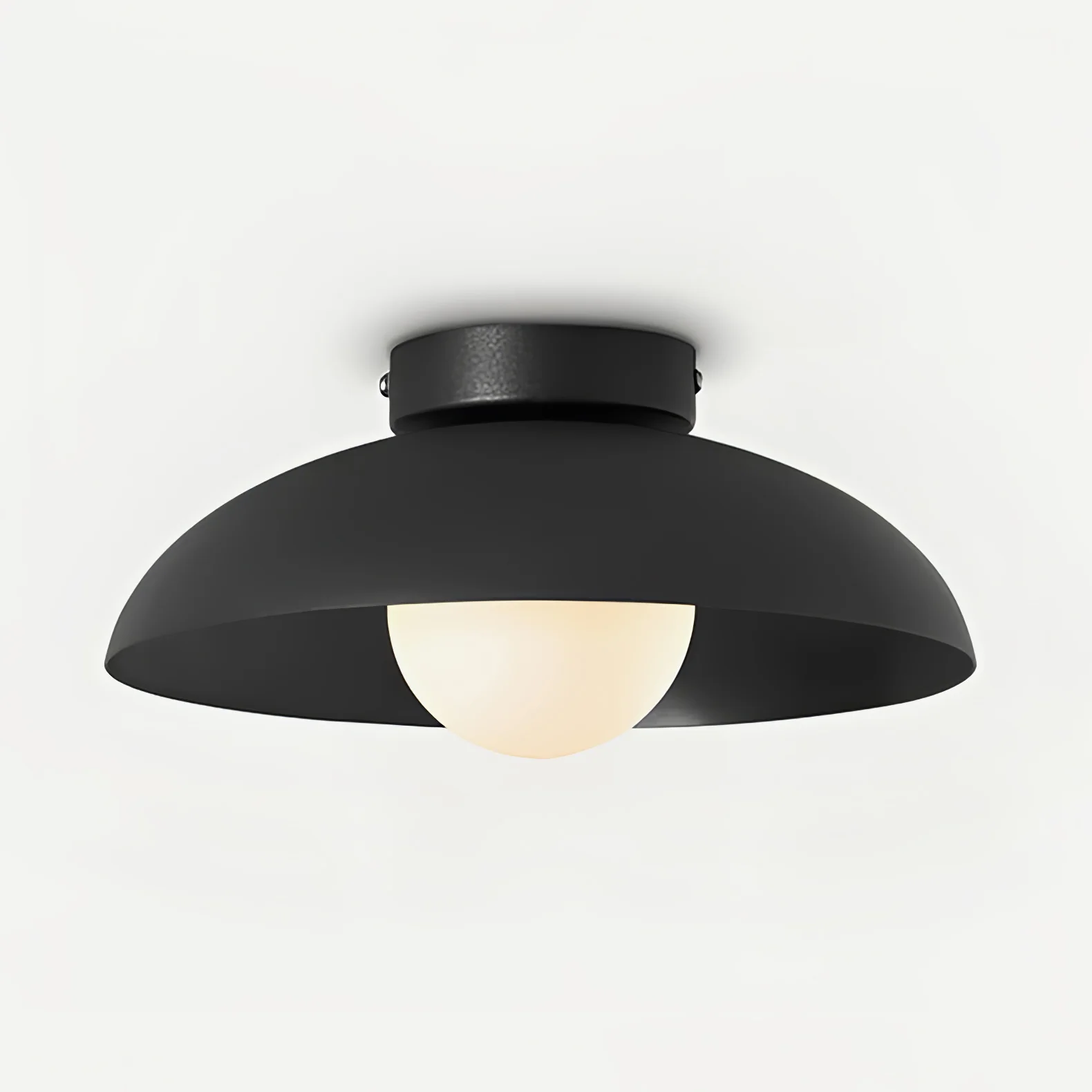 Harper Glass Dome Ceiling Lamp - Image 4