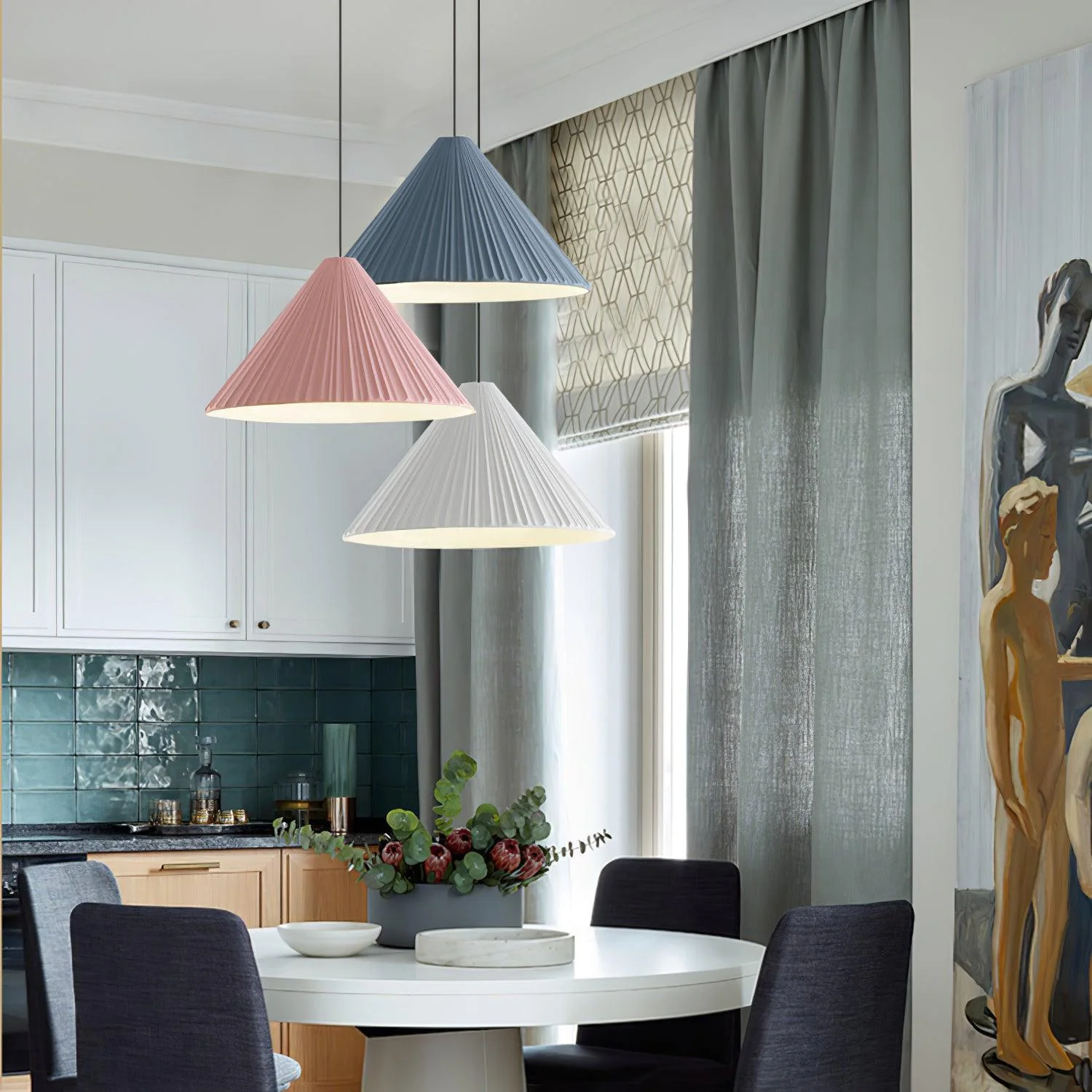 Hat Resin Pendant Lamp - Image 17