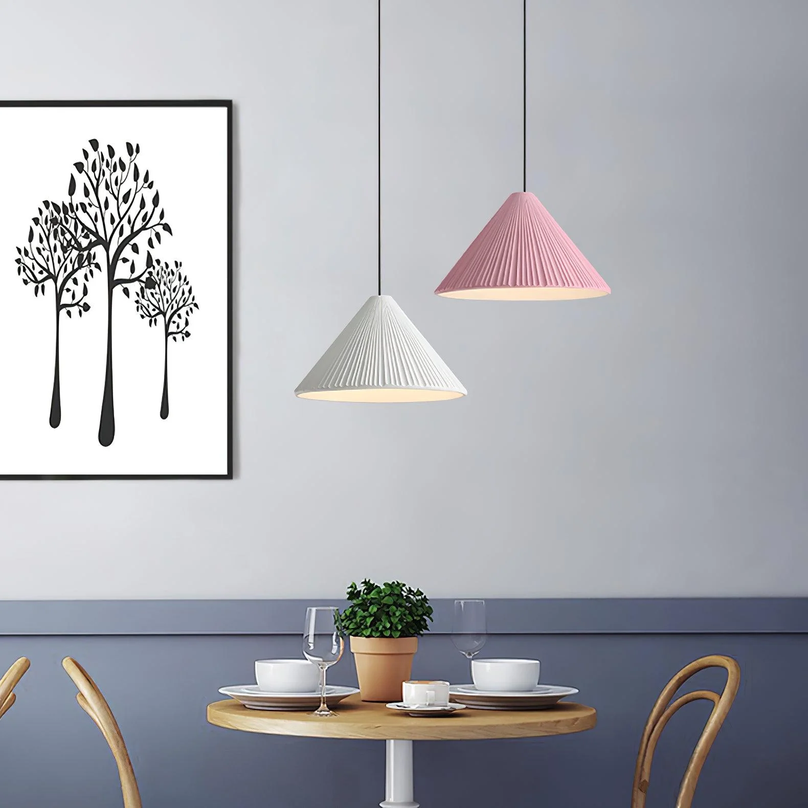 Hat Resin Pendant Lamp - Image 25