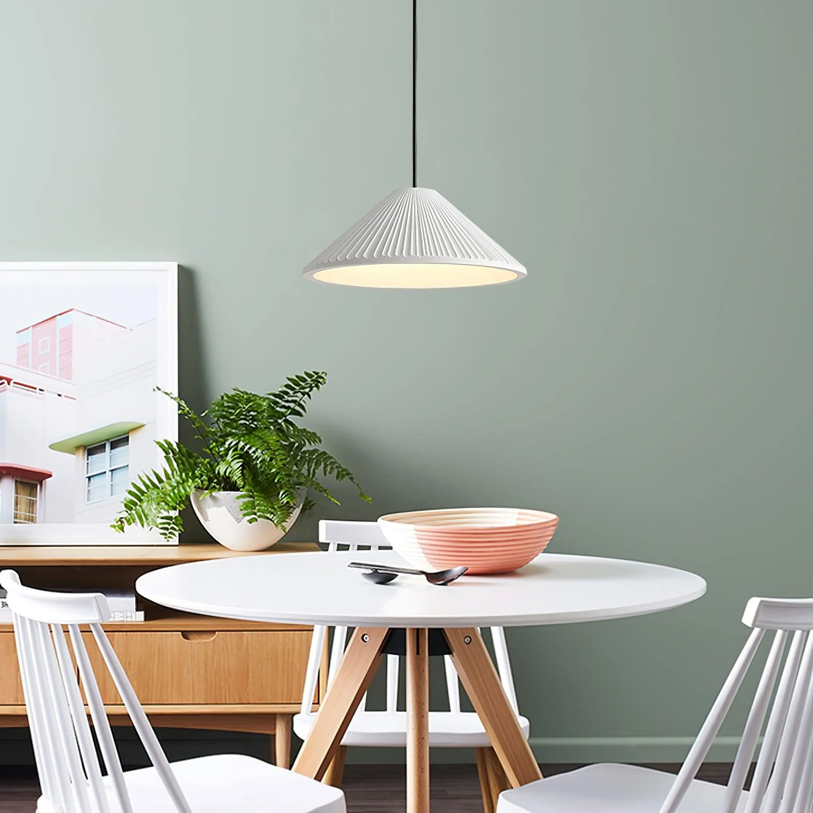 Hat Resin Pendant Lamp - Image 27