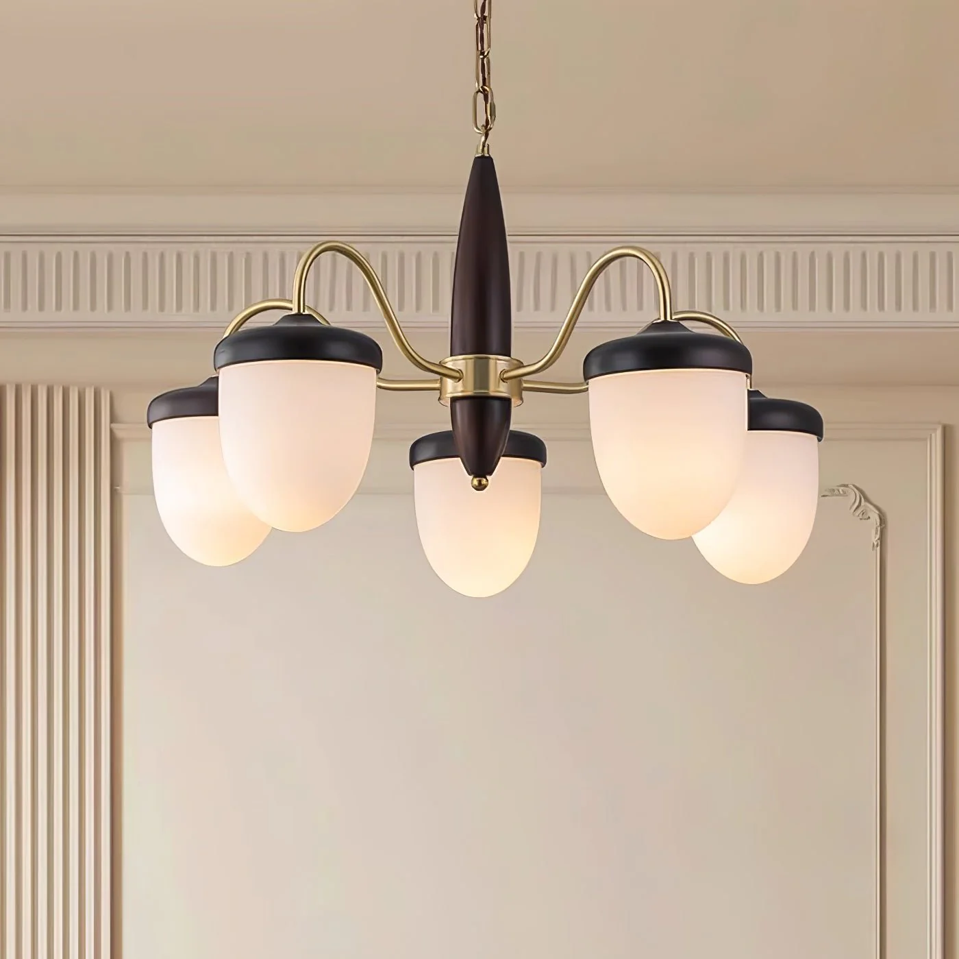 Hazelnut Branch Chandelier - Image 2