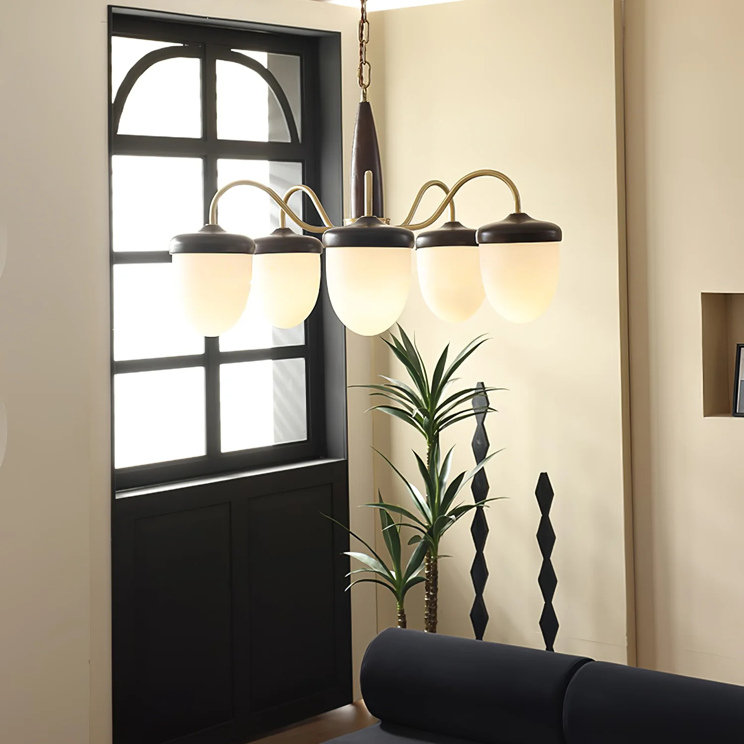 Hazelnut Branch Chandelier - Image 20