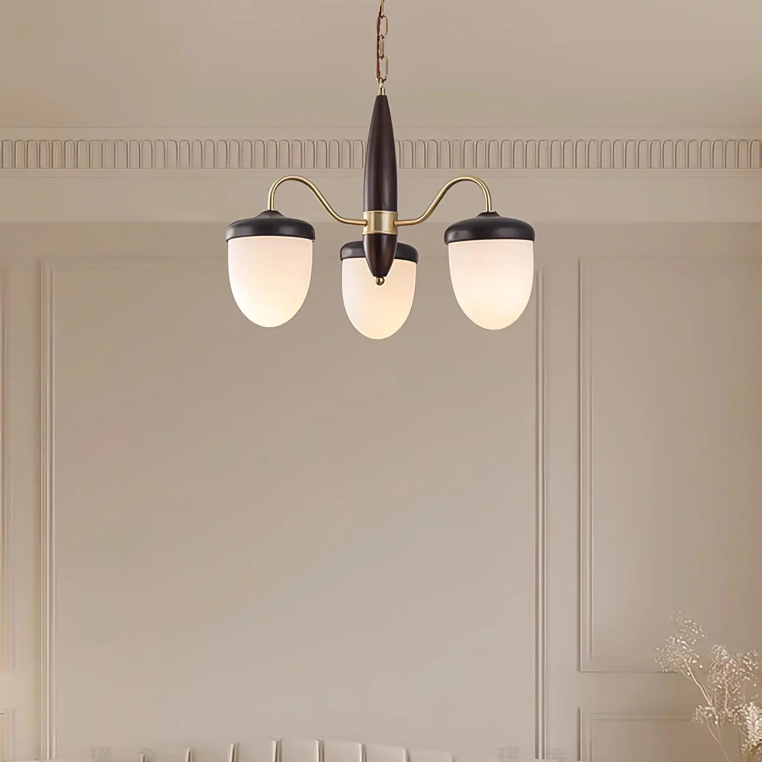 Hazelnut Branch Chandelier - Image 6