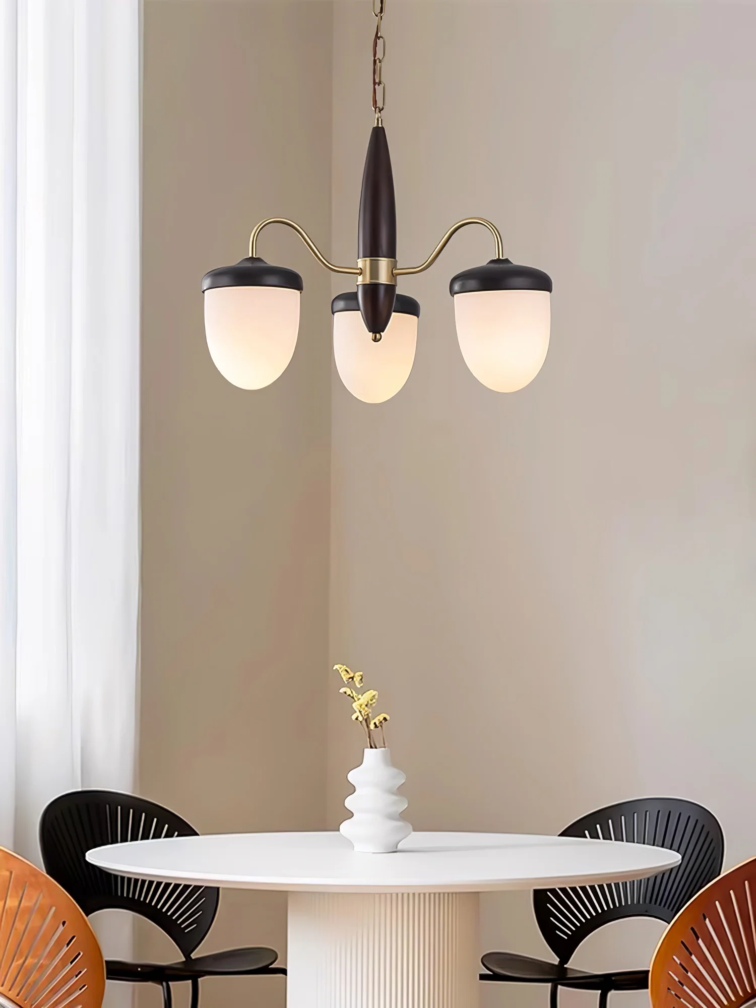Hazelnut Branch Chandelier - Image 7