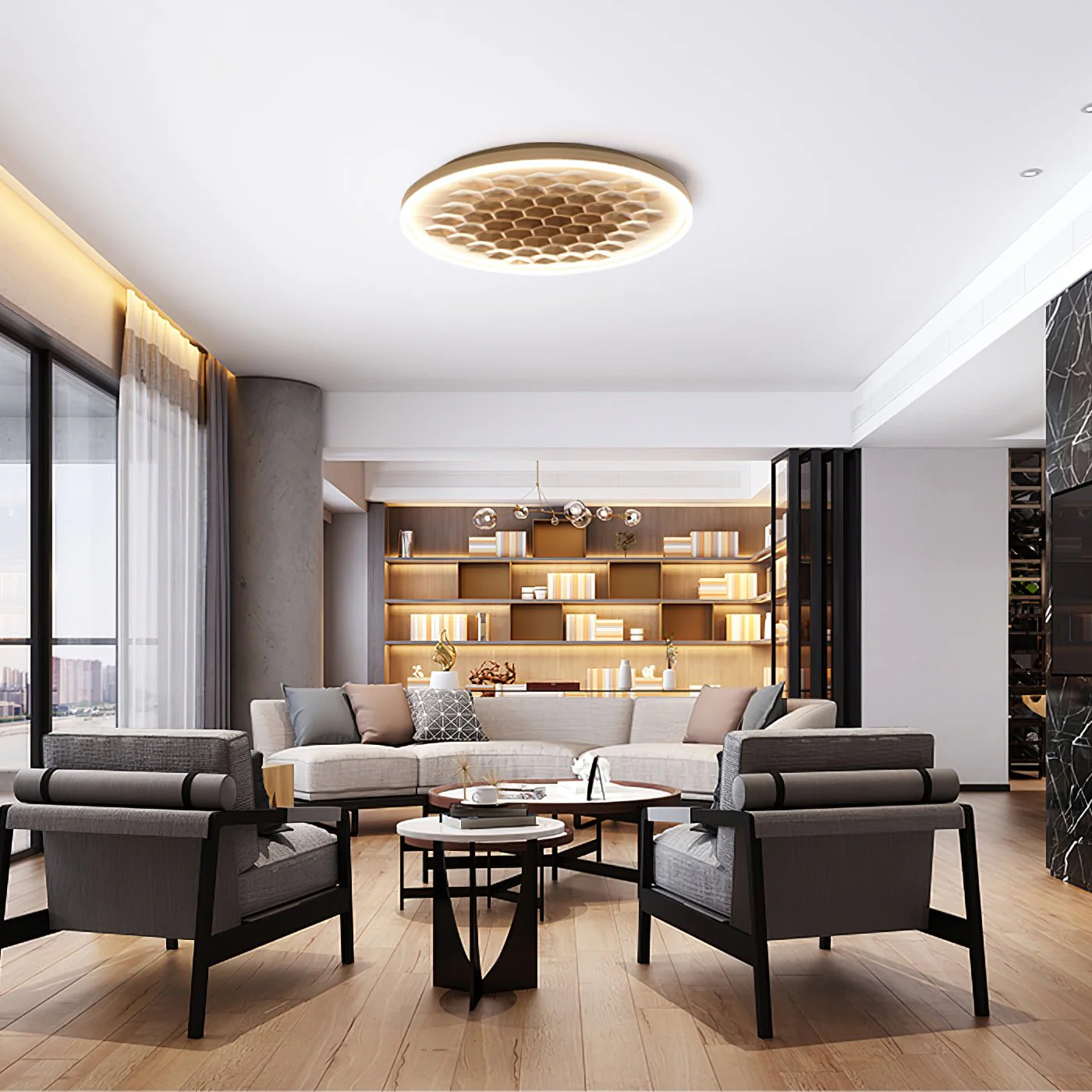 Heartwood Ceiling Lamp - Image 6