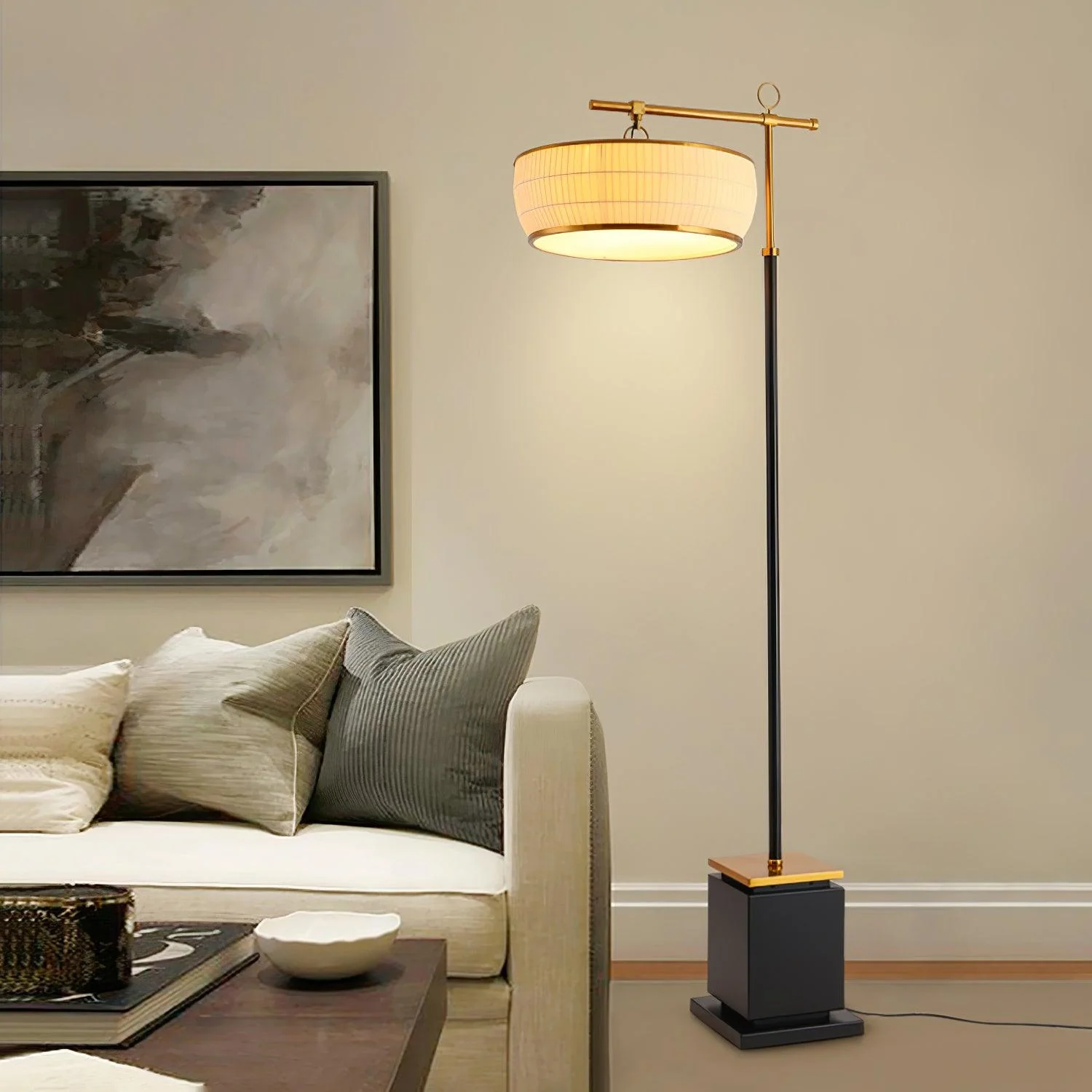 Hejun Fabric Floor Lamp - Image 21