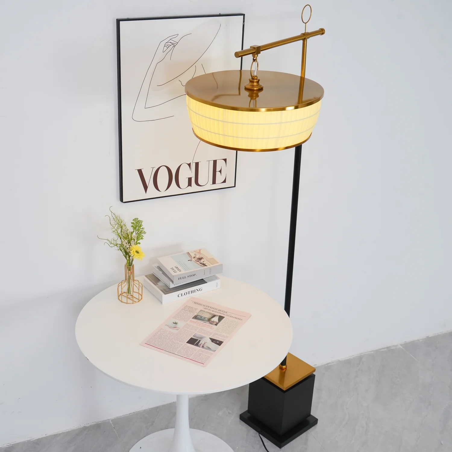 Hejun Fabric Floor Lamp - Image 8