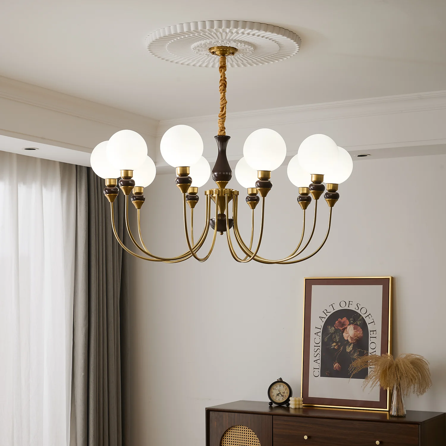 Helena Curve Chandelier - Image 18