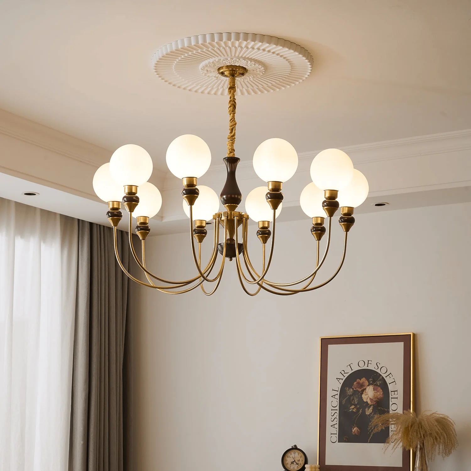 Helena Curve Chandelier - Image 20