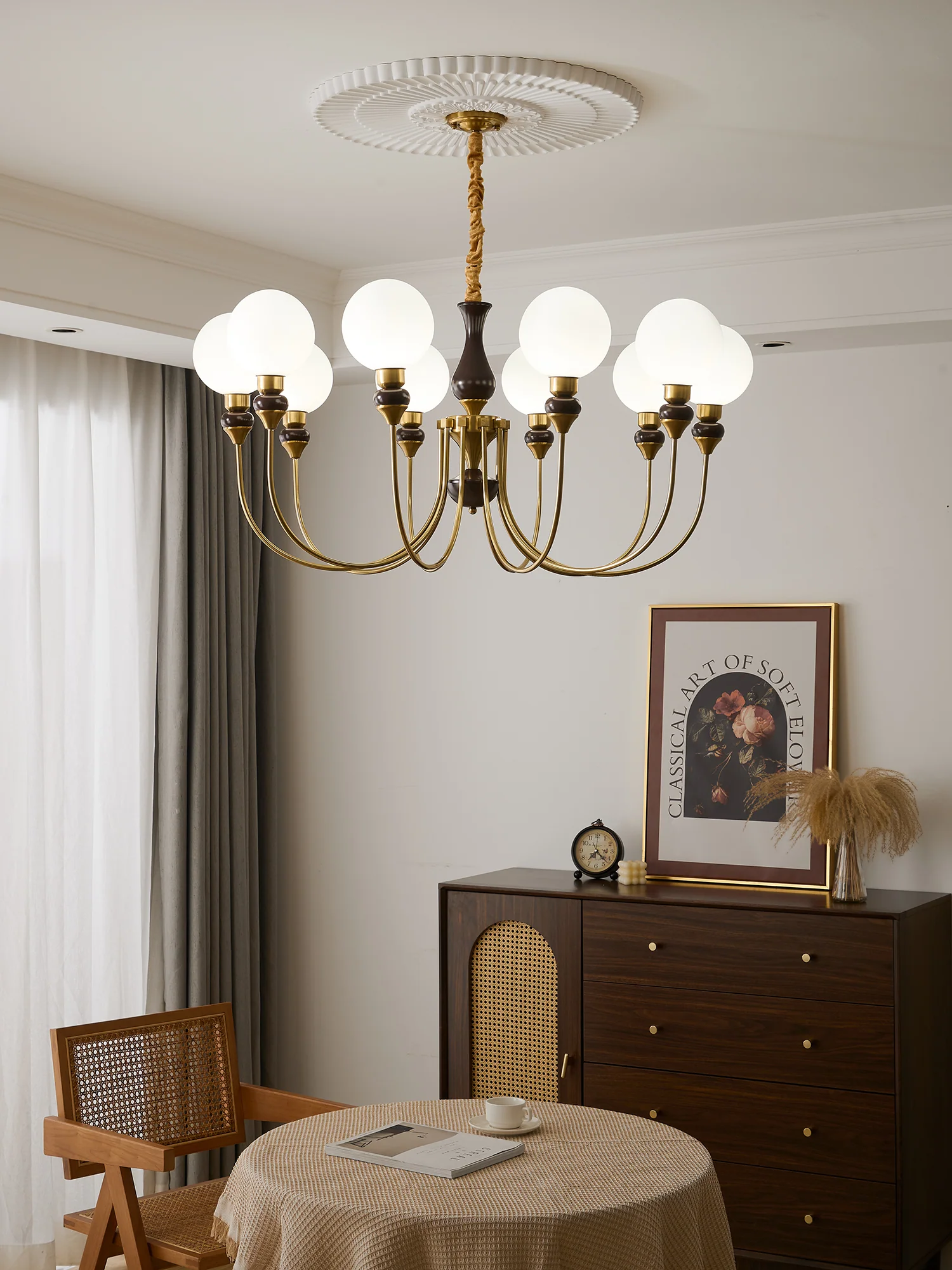 Helena Curve Chandelier - Image 35