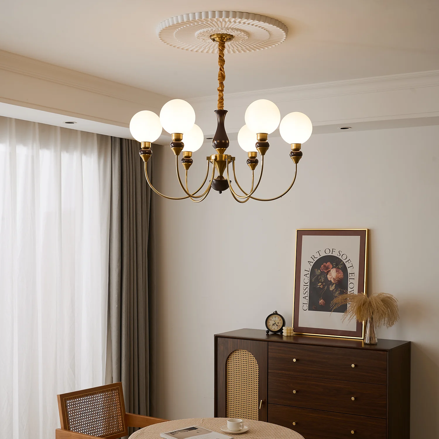 Helena Curve Chandelier - Image 38