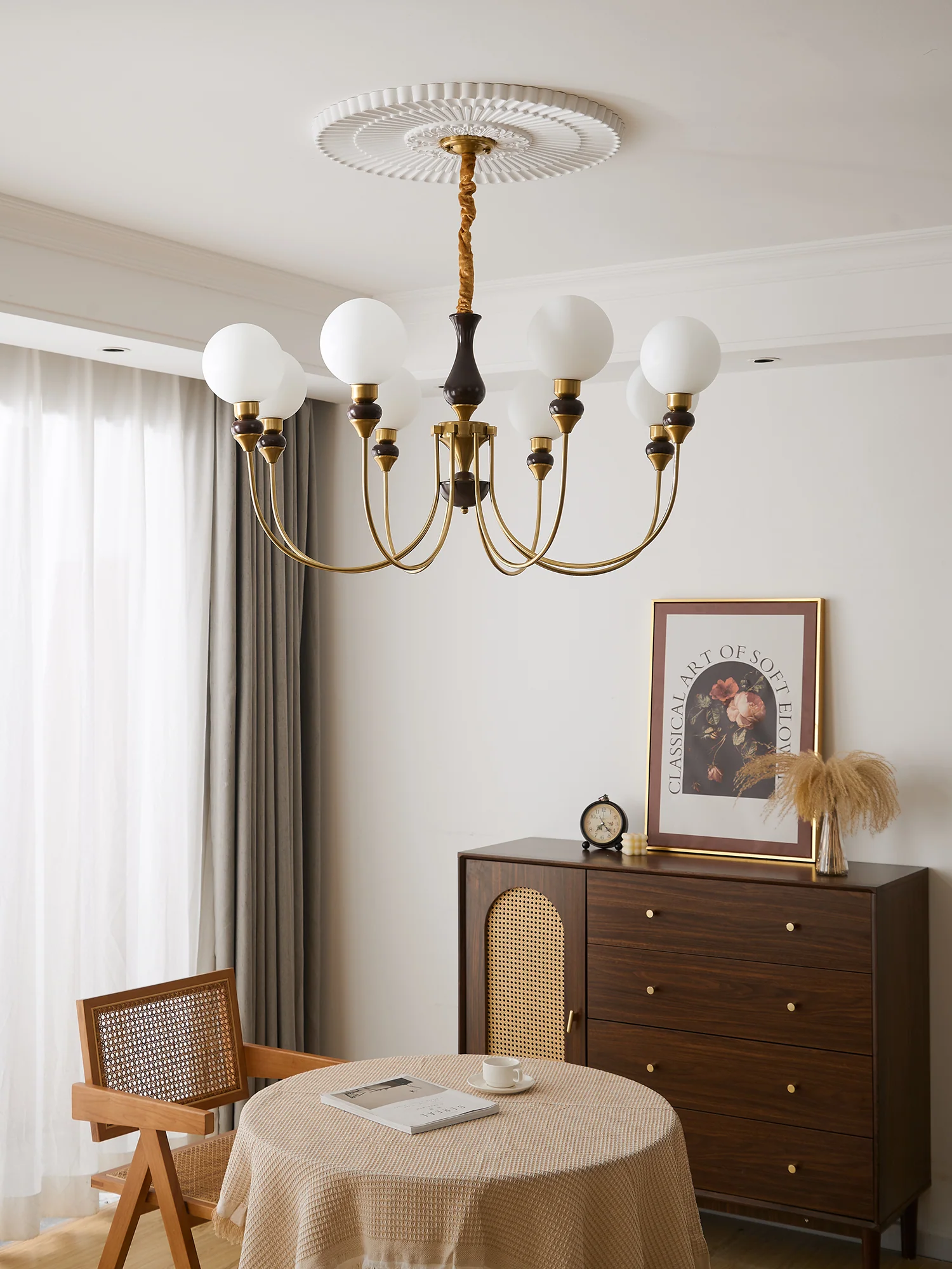Helena Curve Chandelier - Image 40