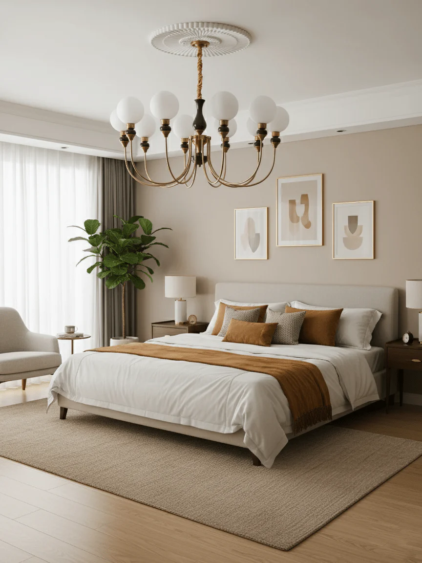 Helena Curve Chandelier - Image 7