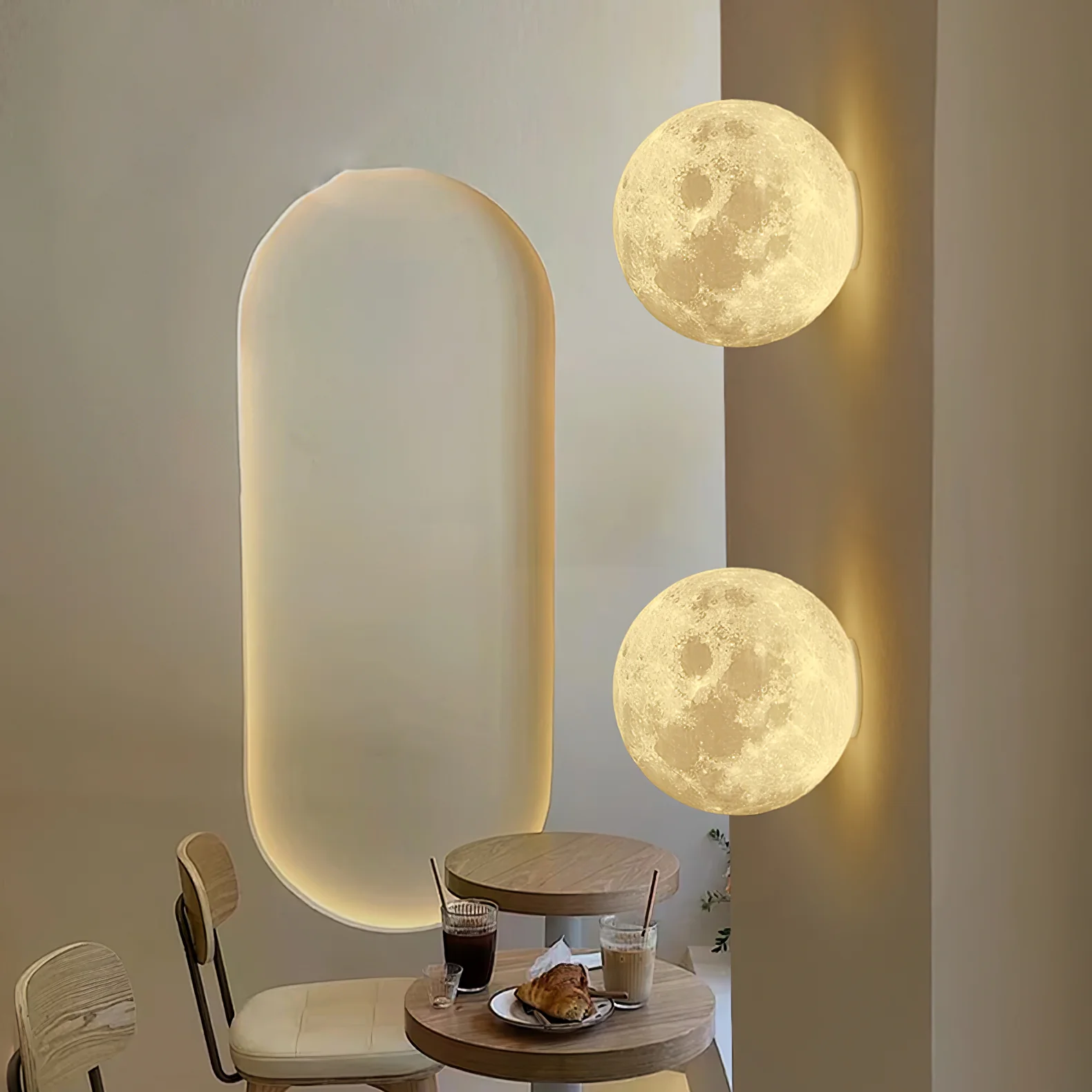 Moon 3D Wall Lamp - Image 3
