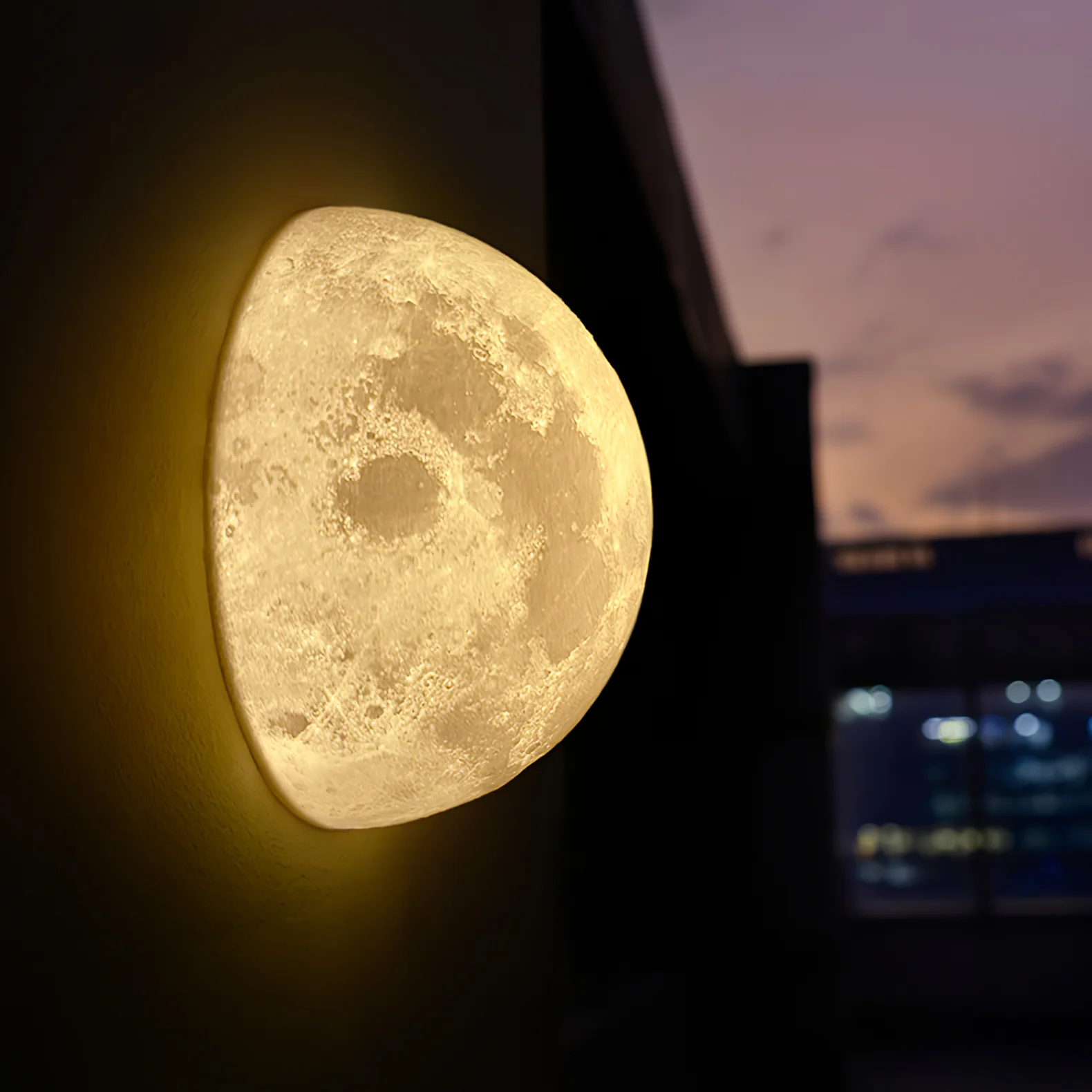 Moon 3D Wall Lamp - Image 9