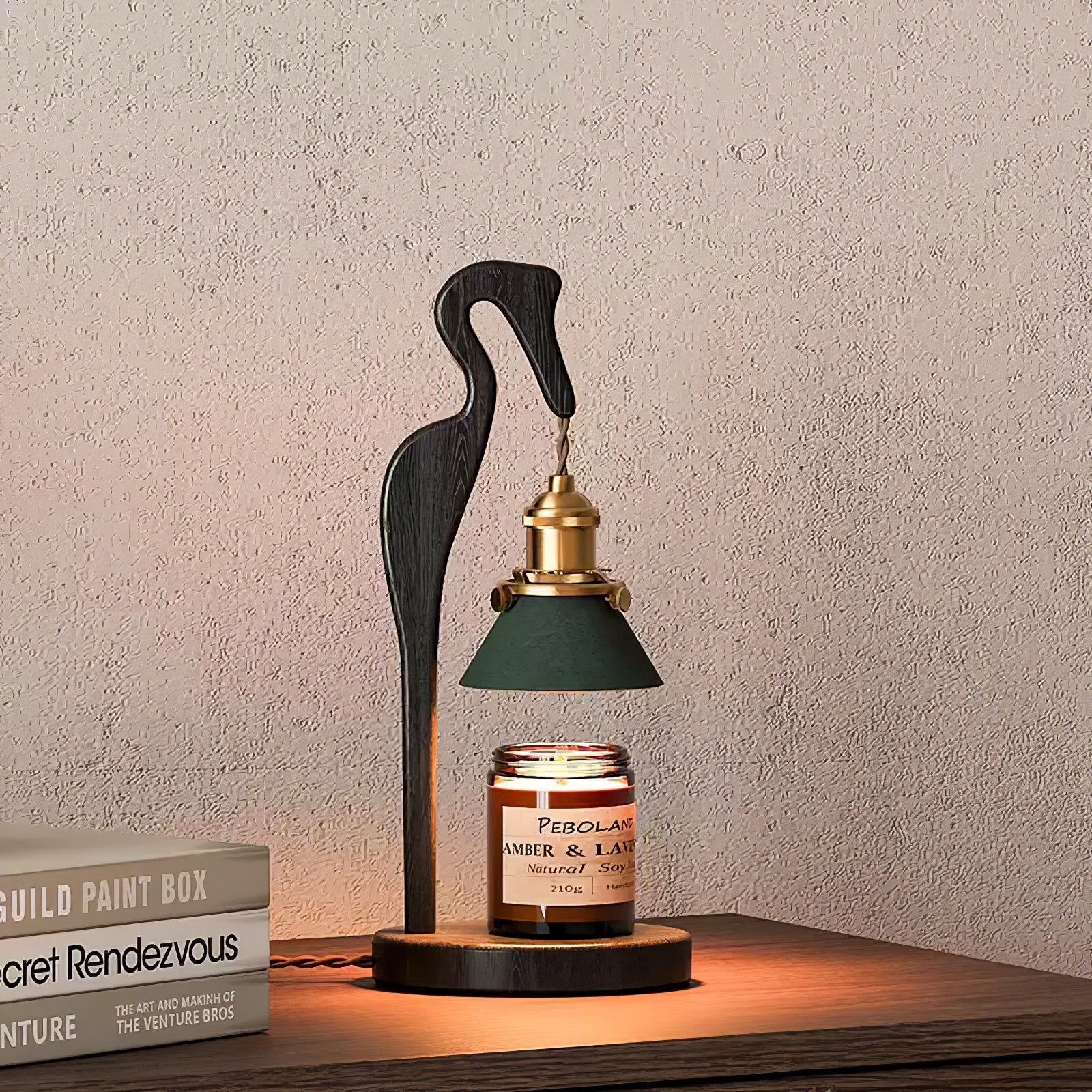 Heron Glow Candle Warmer Lamp - Image 2