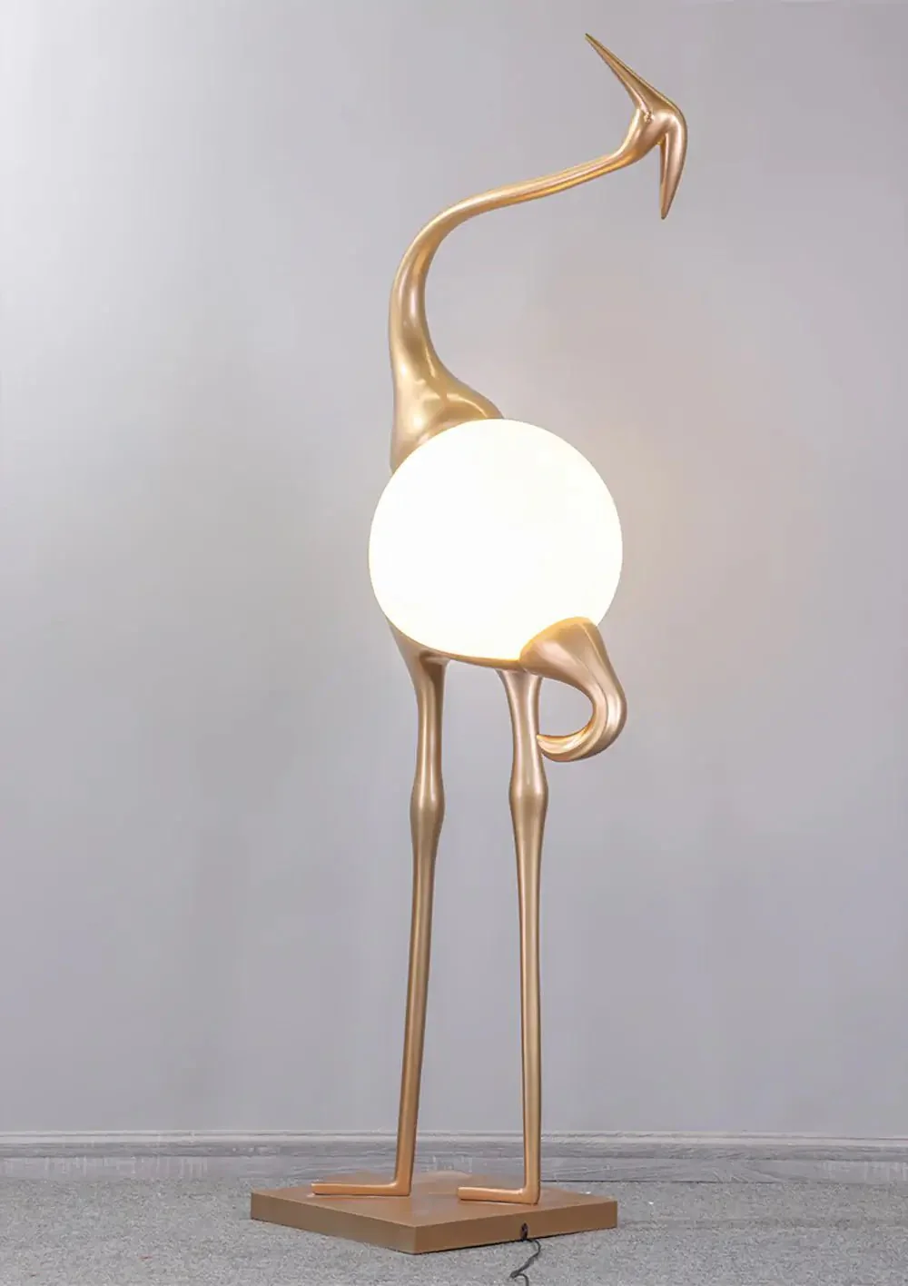 Heron Sculpture Floor Lamp - Image 20