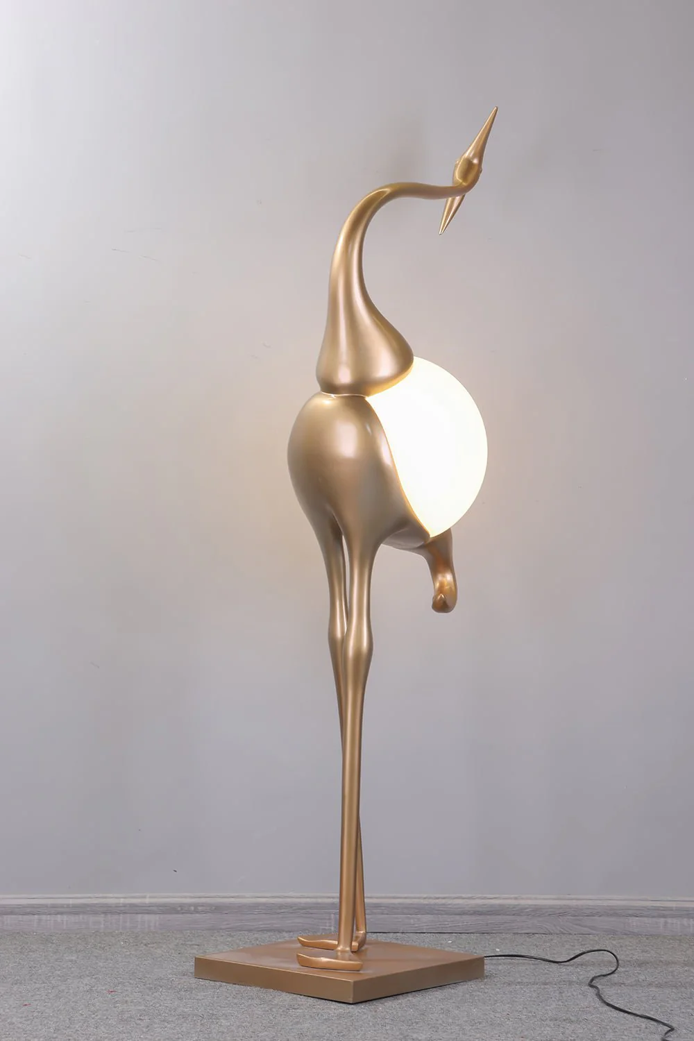 Heron Sculpture Floor Lamp - Image 26