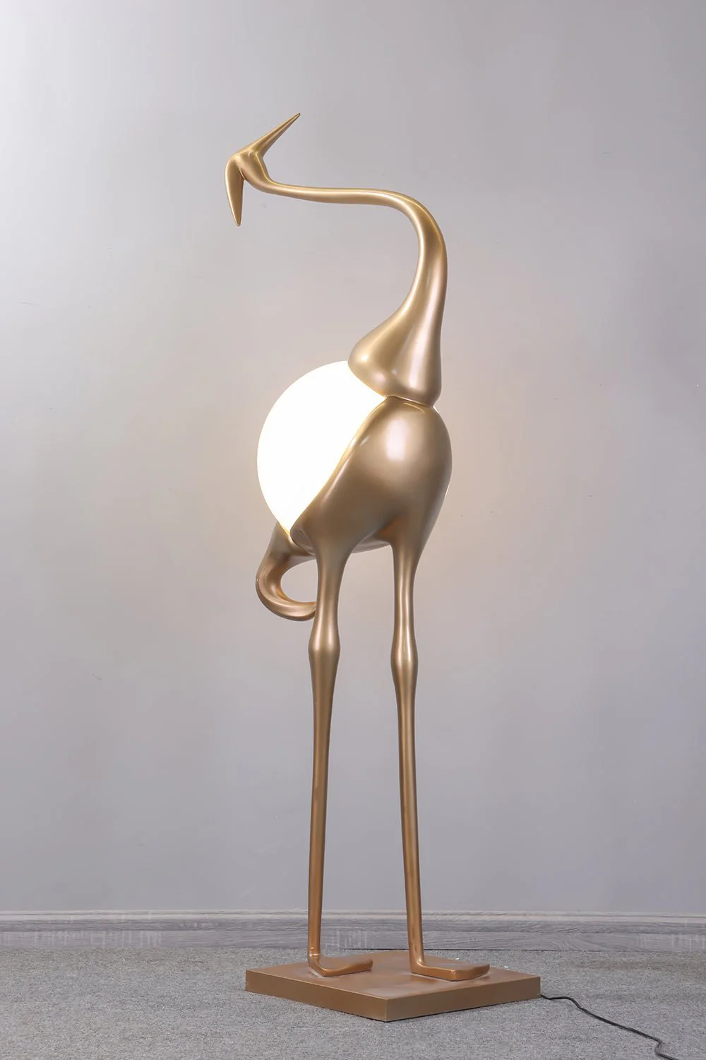 Heron Sculpture Floor Lamp - Image 27