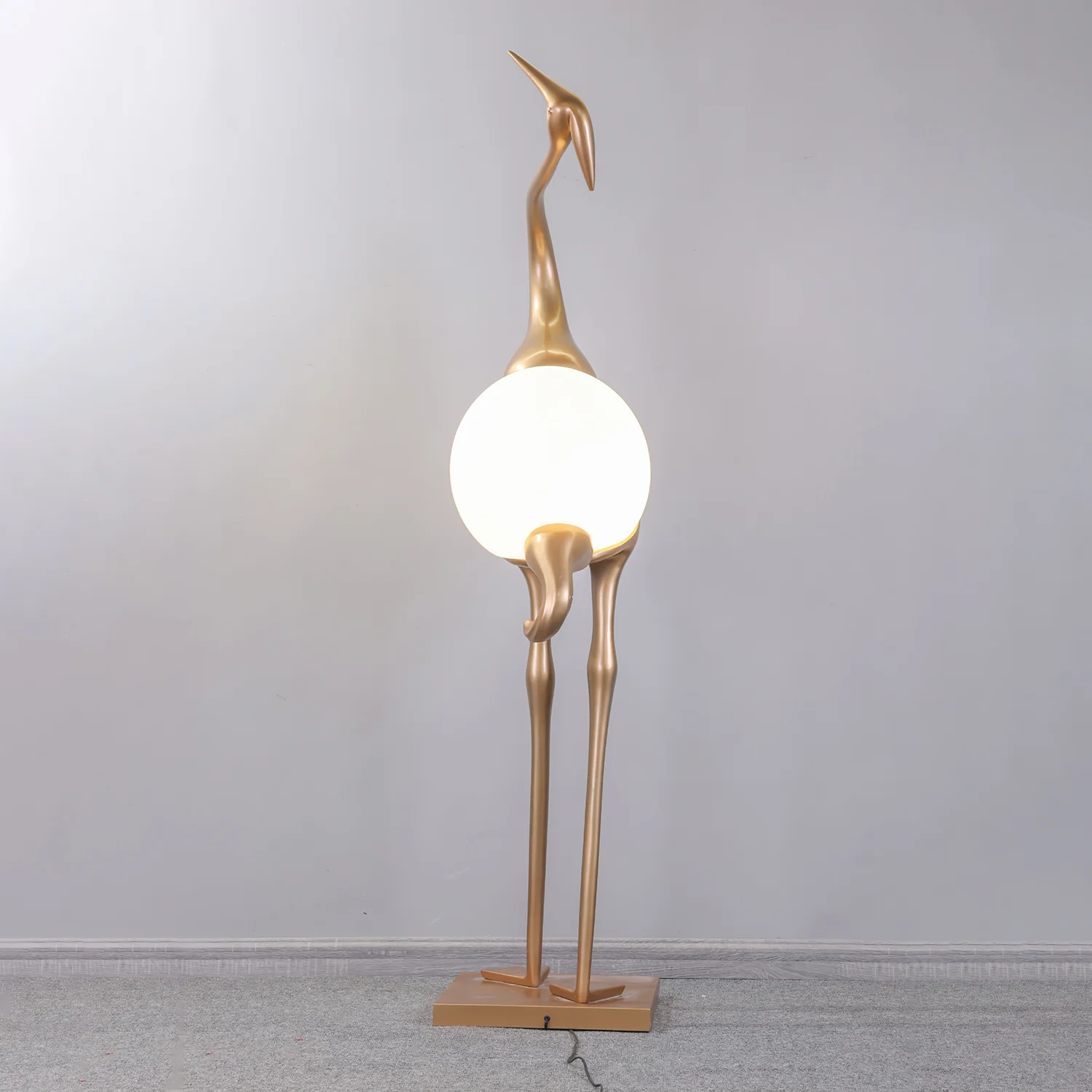 Heron Sculpture Floor Lamp - Image 28