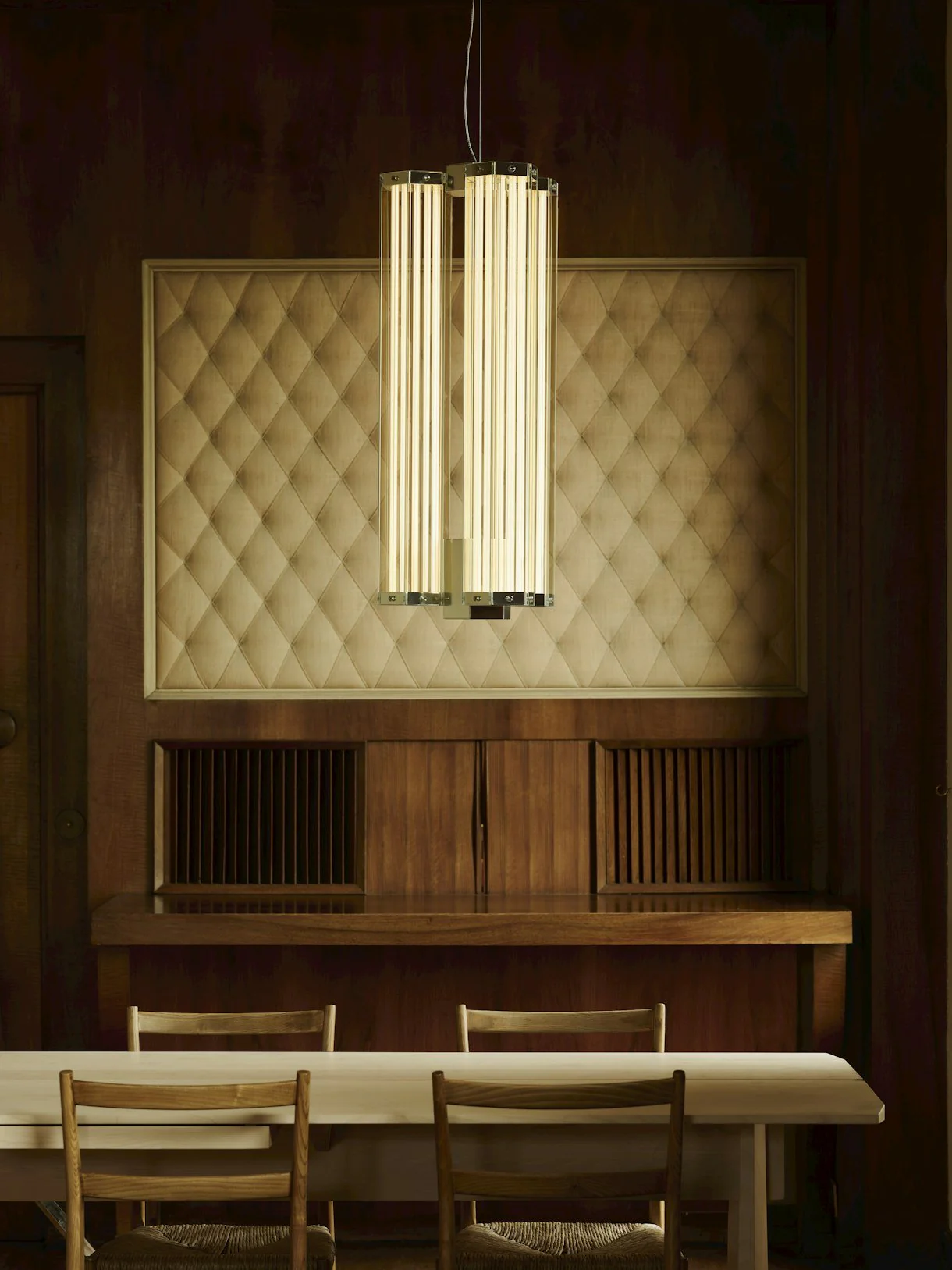 Hexagonal Glass Pendant Lamp - Image 14