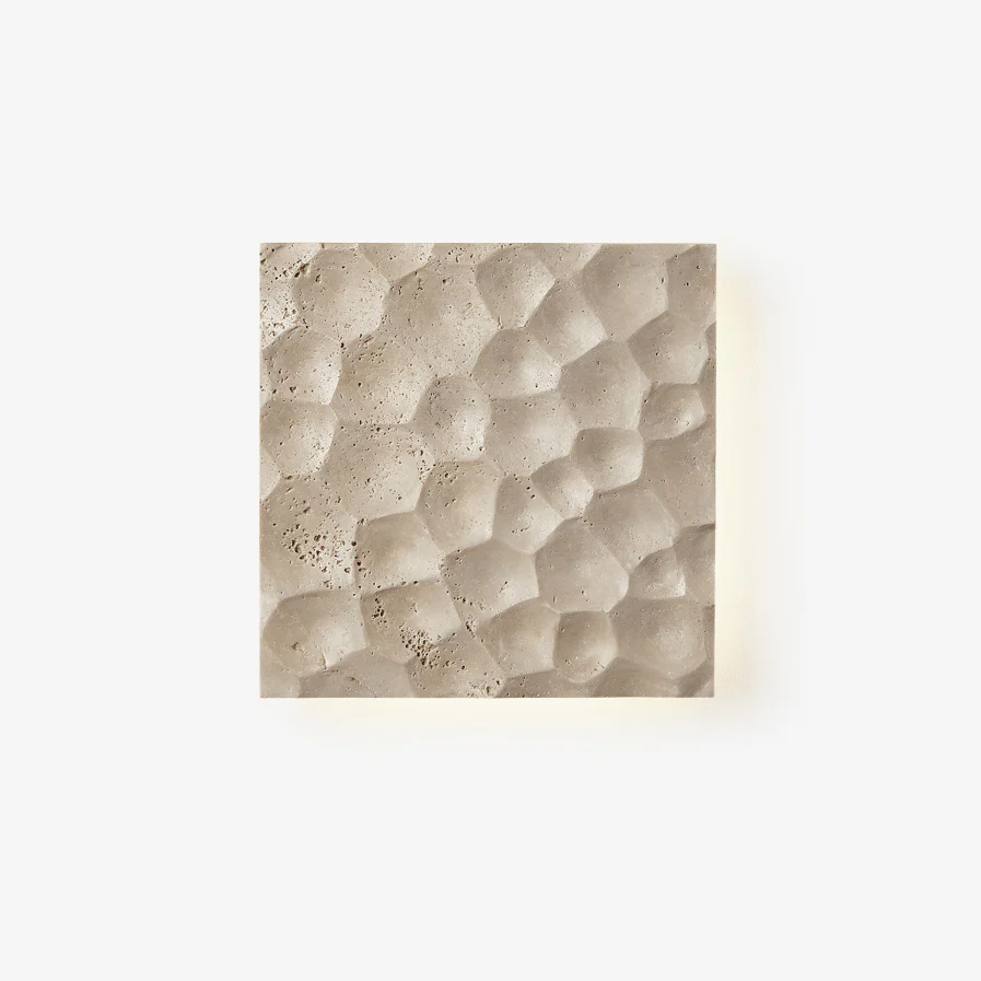 Hive Hexagonal Texture Sconce