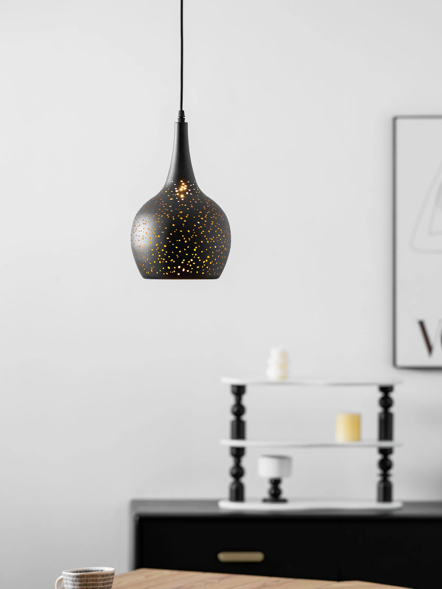 Hollow Industrial Pendant Lamp - Image 45