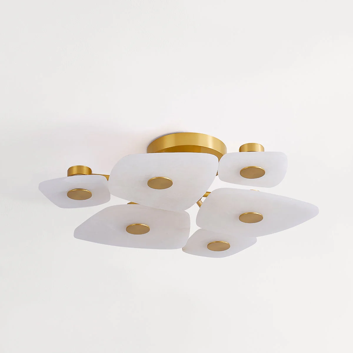 Holmdel Alabaster Ceiling Lamp - Image 10