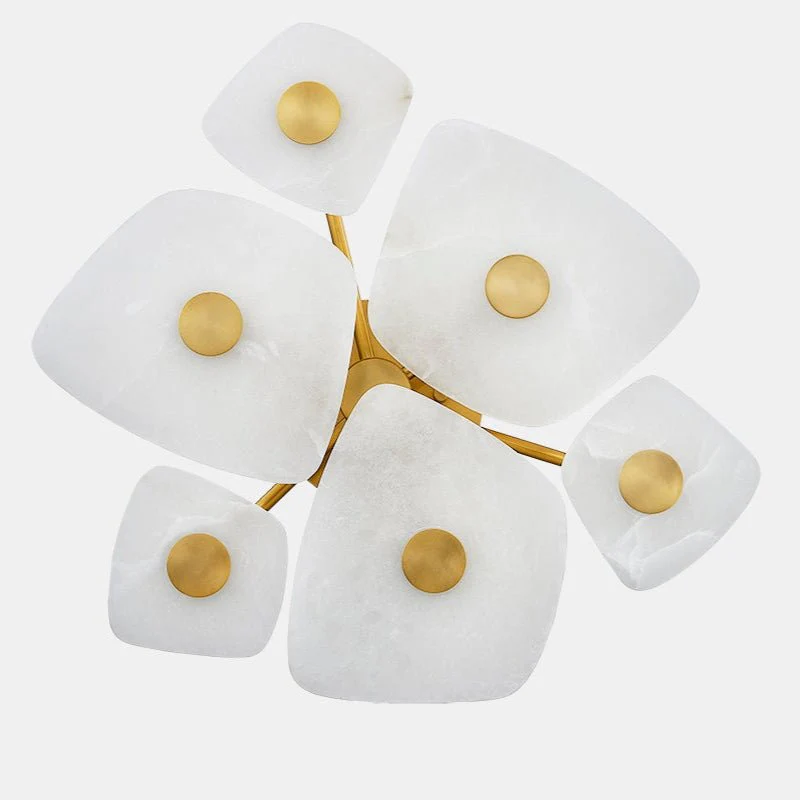 Holmdel Alabaster Ceiling Lamp - Image 18