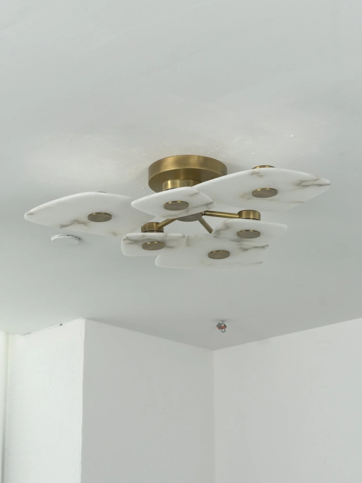 Holmdel Alabaster Ceiling Lamp - Image 23