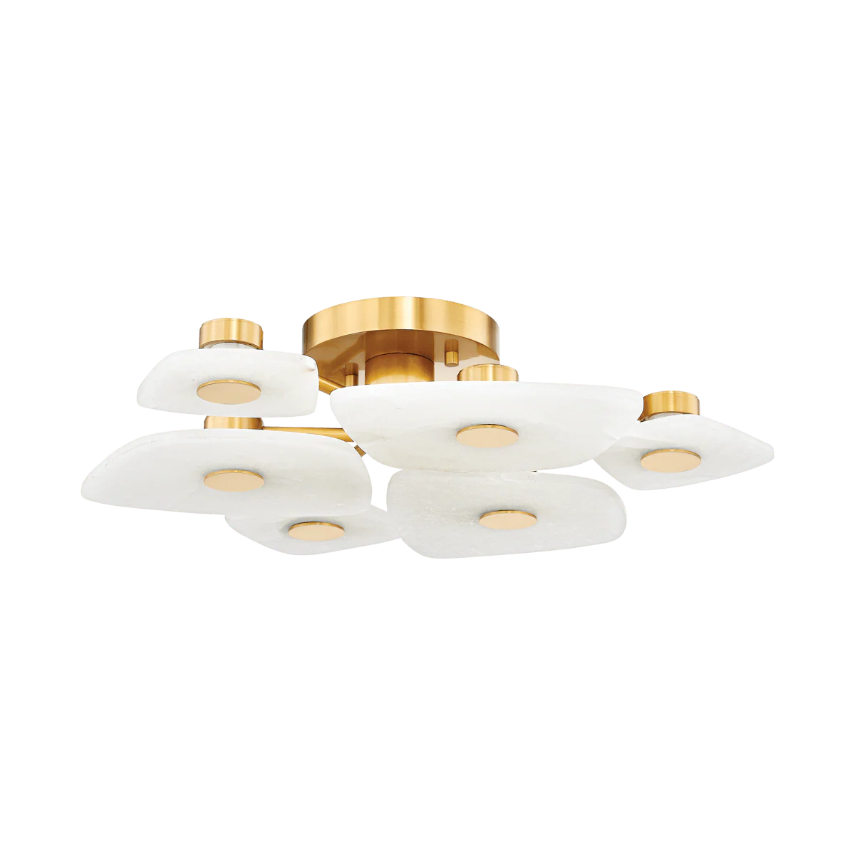 Holmdel Alabaster Ceiling Lamp - Image 9