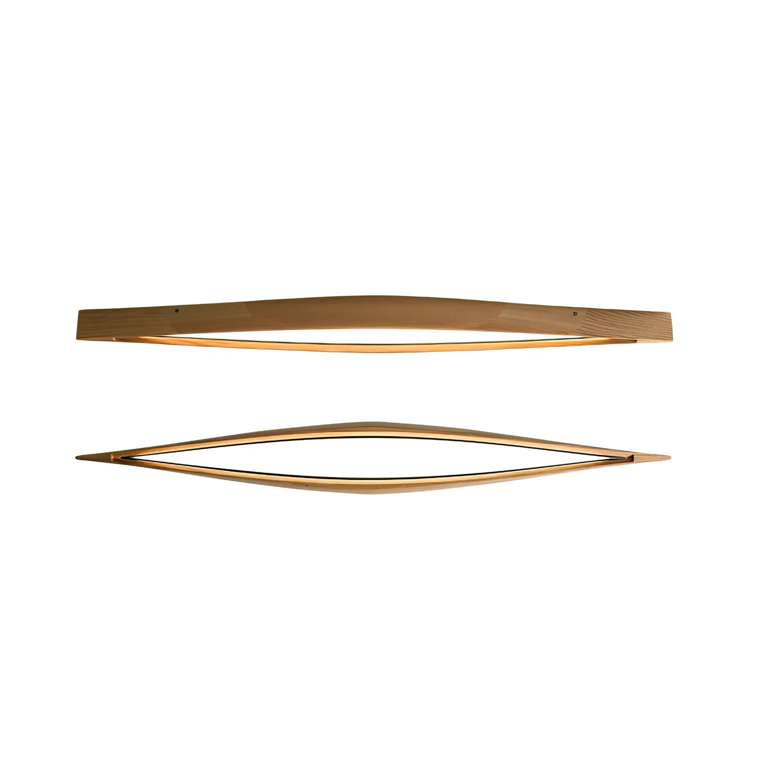 Horizon Linear Wood Ceiling Lamp - Image 15