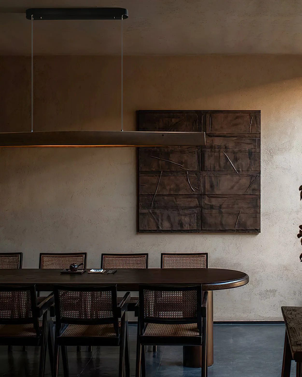 Horizon Linear Wood Pendant Lamp - Image 7