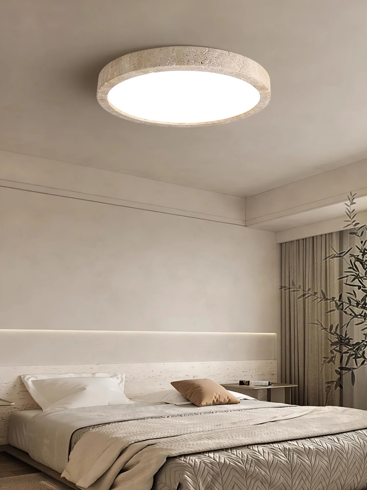 Horizon Travertine Ceiling Light - Image 9