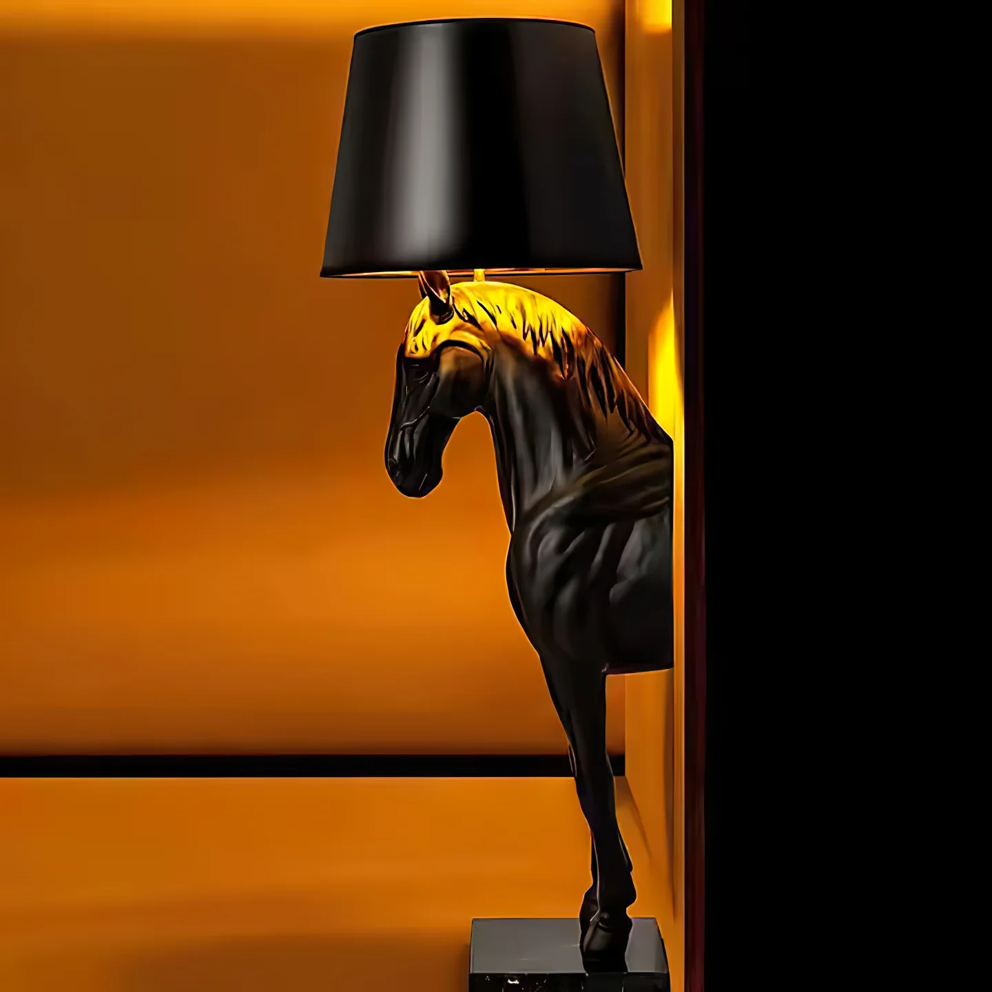 Horse Statue Floor Lamp - Image 11