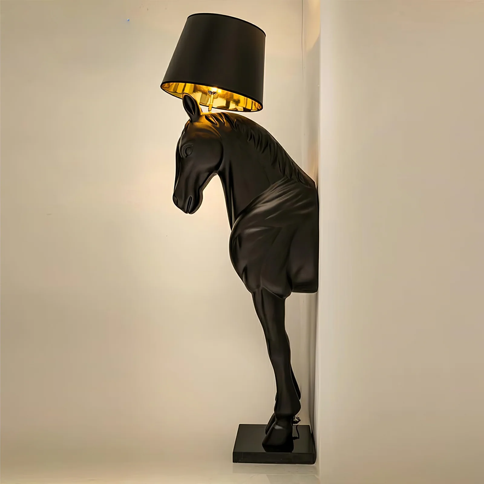 Horse Statue Floor Lamp - Image 6