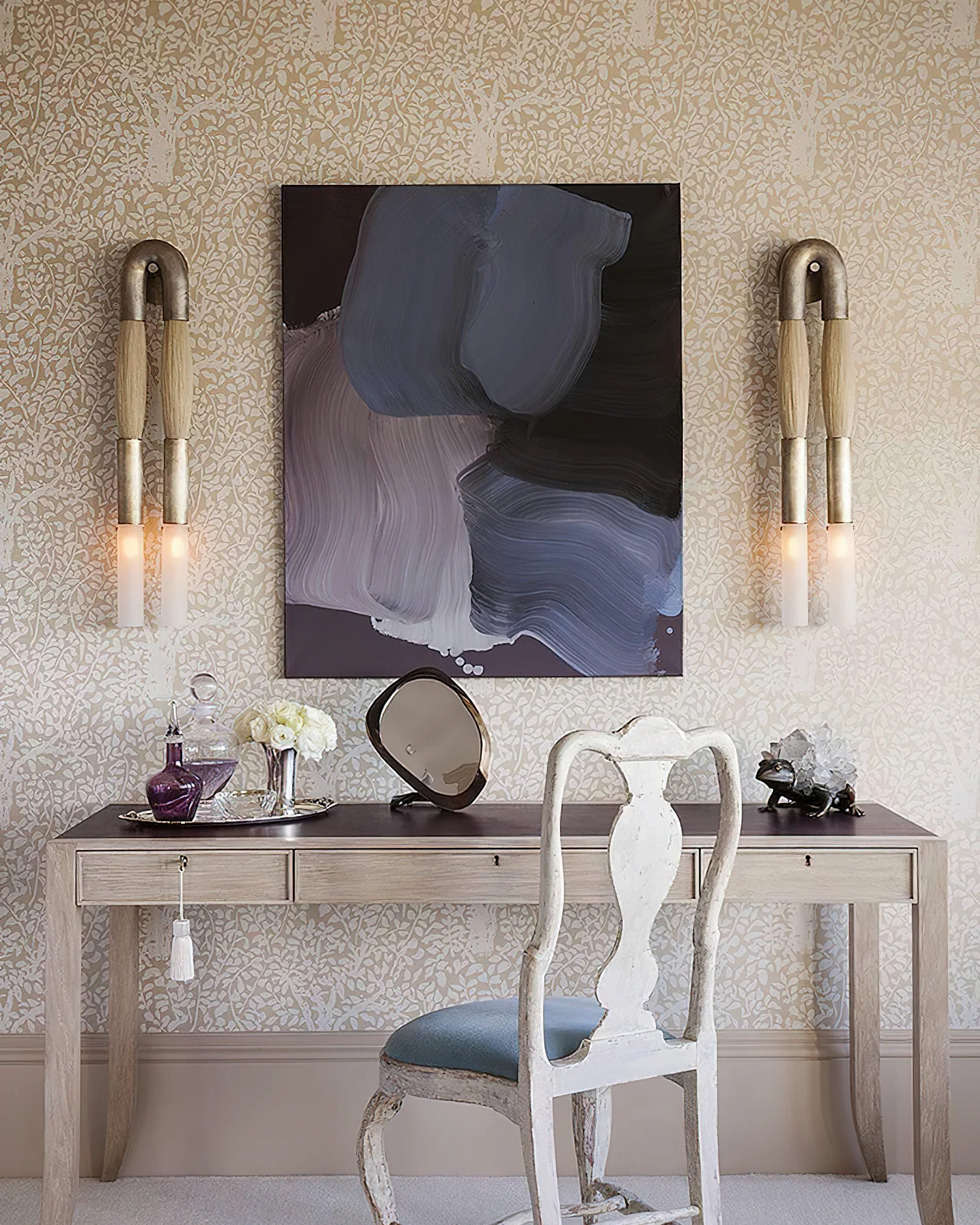 Horsehair Wall Lamp - Image 19