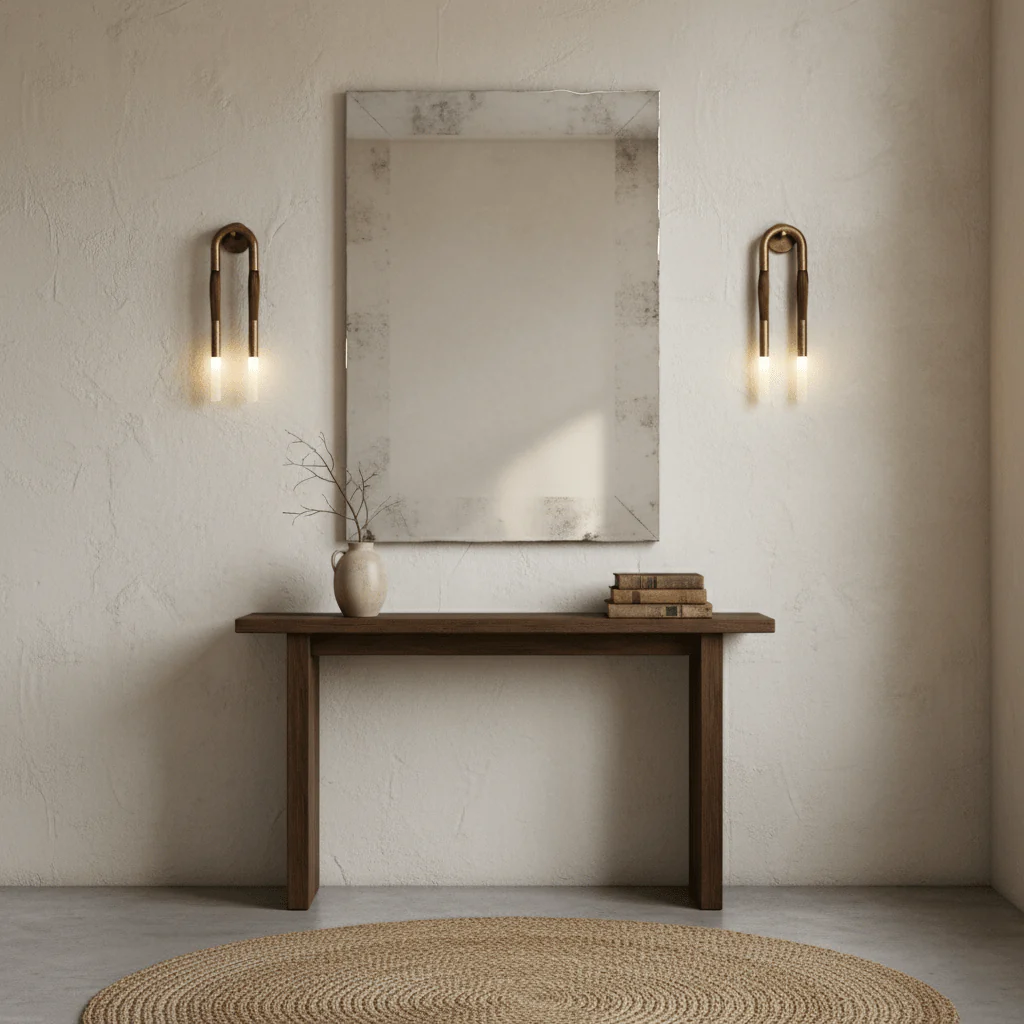 Horsehair Wall Lamp - Image 5