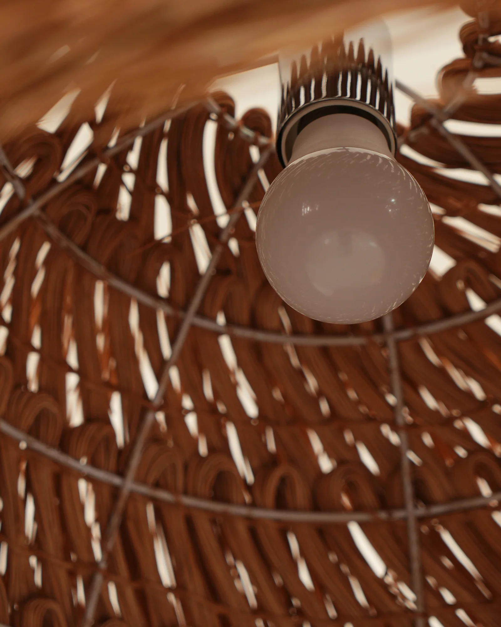 Hues Wicker Pendant Lamp - Image 49