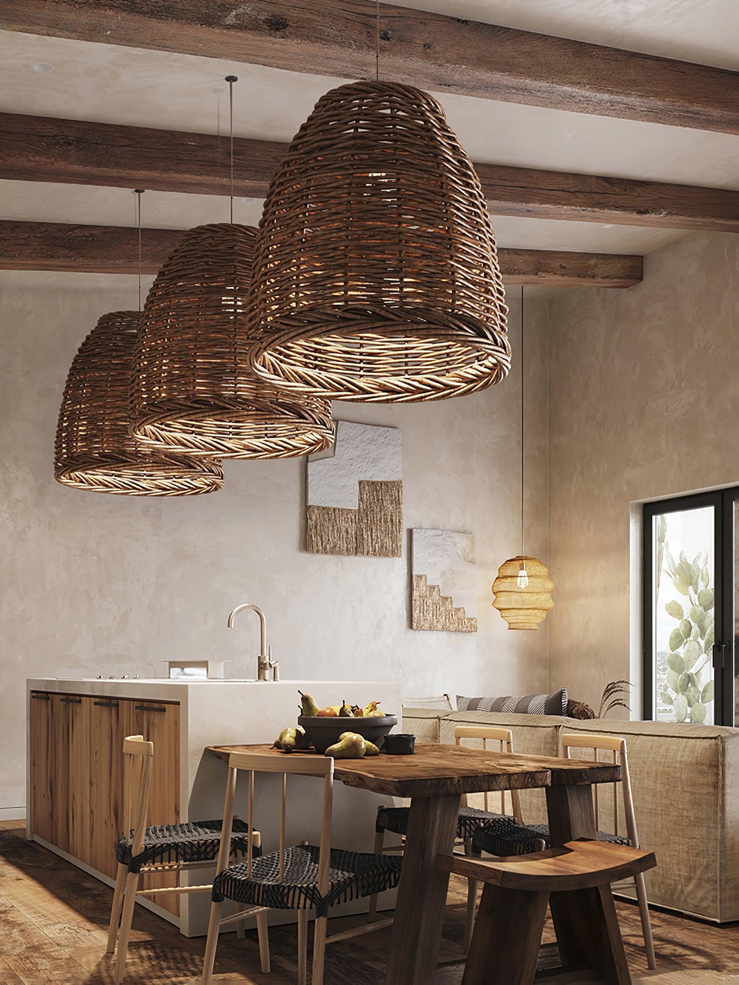 Hues Wicker Pendant Lamp - Image 5