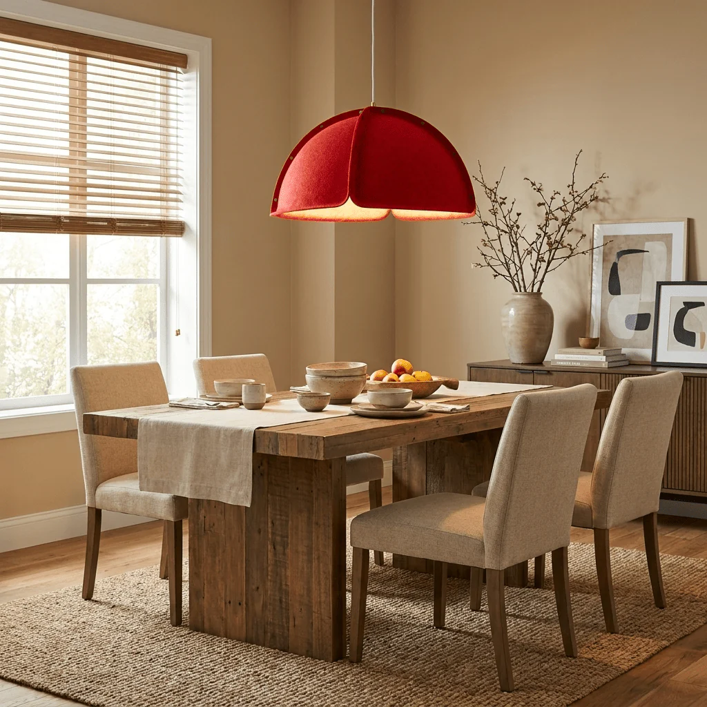 Hush Acoustic Felt Pendant Lamp - Image 6