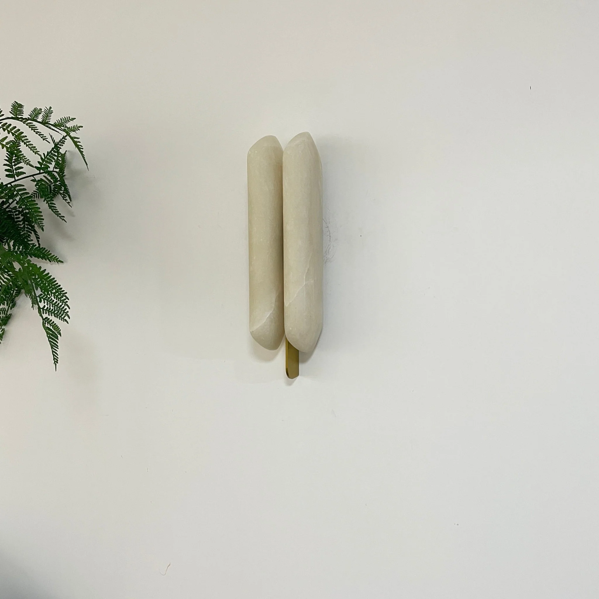 Husk Alabaster Wall Sconce - Image 8