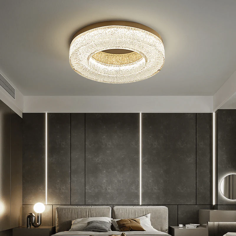 Ice Crack Circle Ceiling Lamp - Image 3