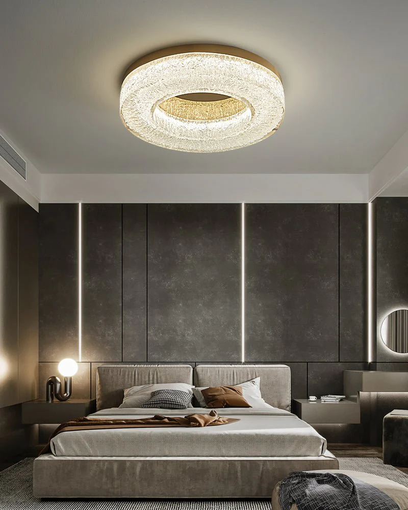 Ice Crack Circle Ceiling Lamp - Image 6