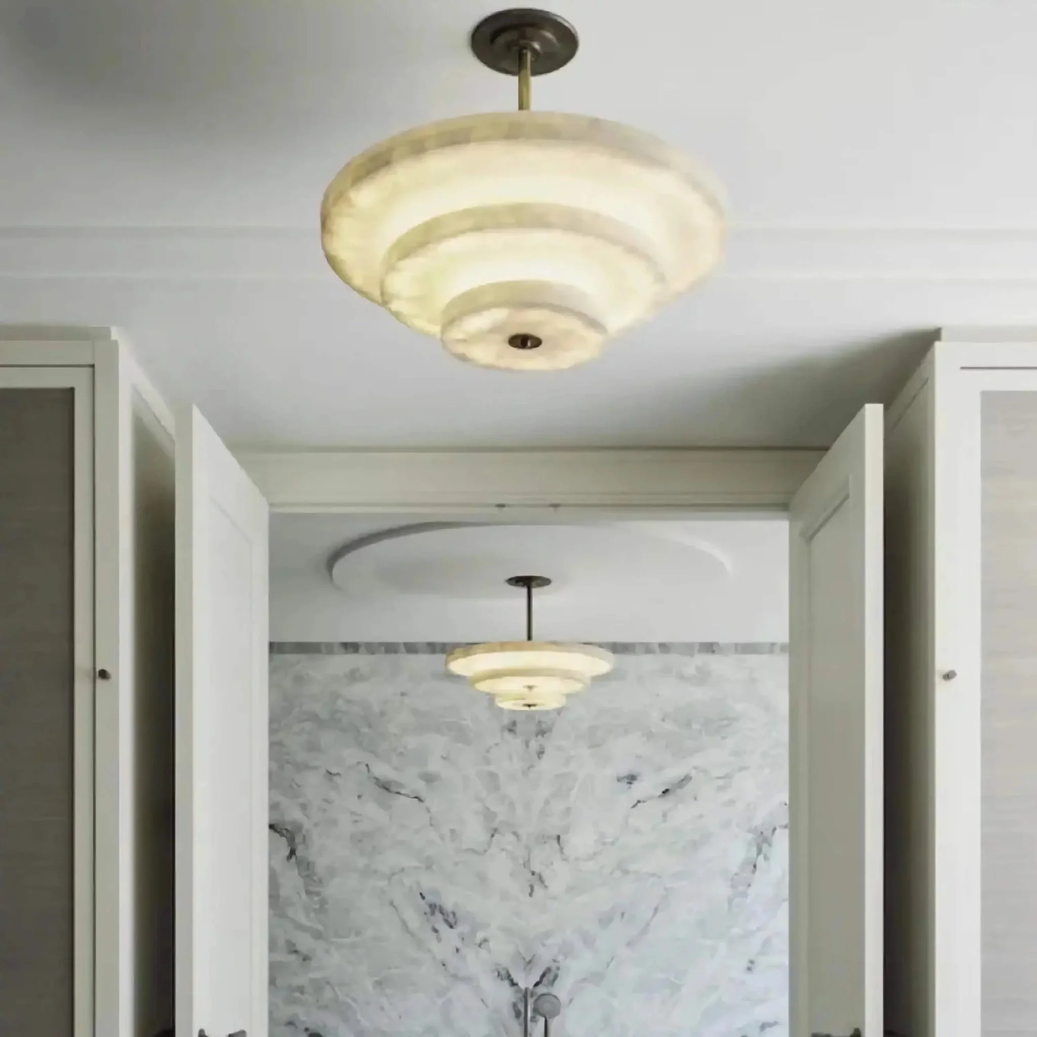 Ice Queen Alabaster Chandelier - Image 2