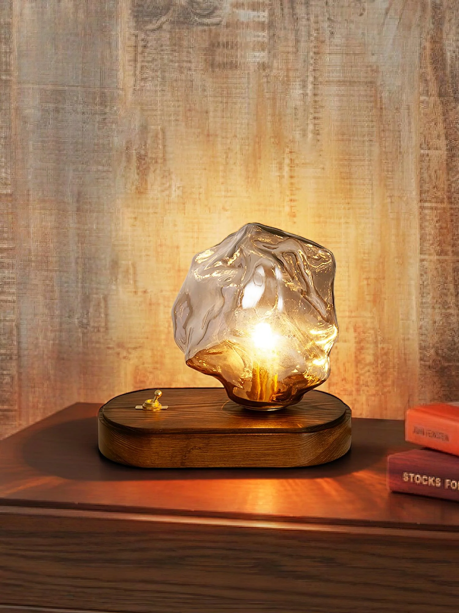Ice Stone Glass Table Lamp - Image 24