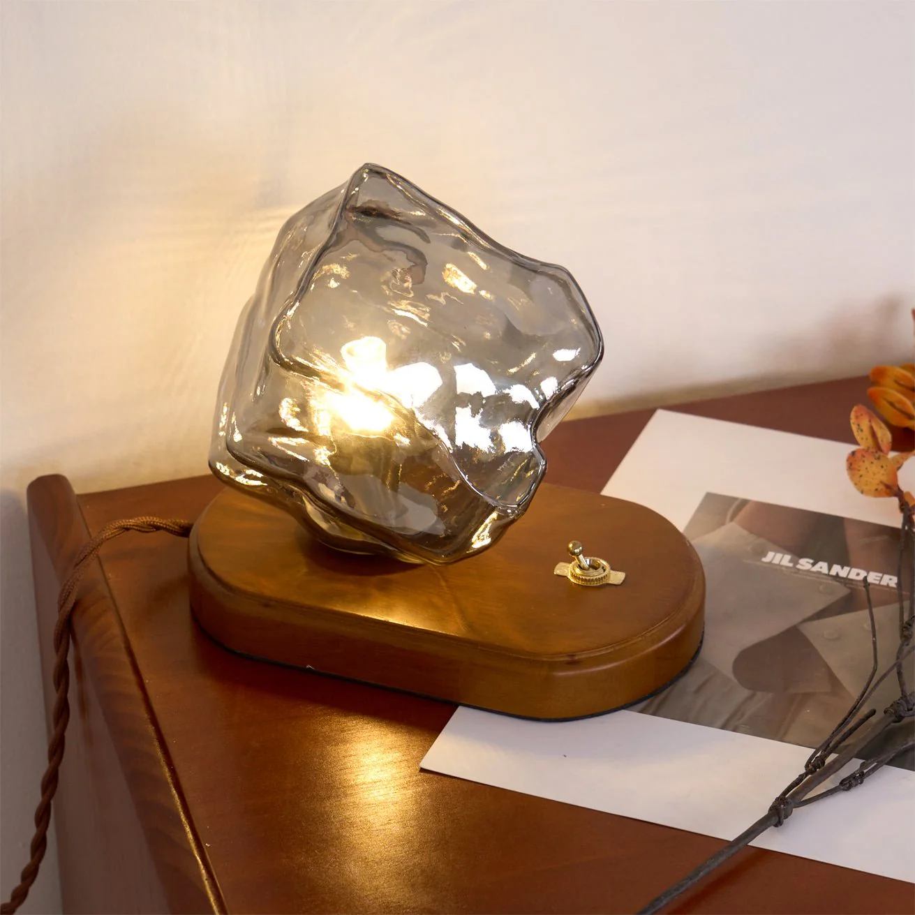Ice Stone Glass Table Lamp - Image 34